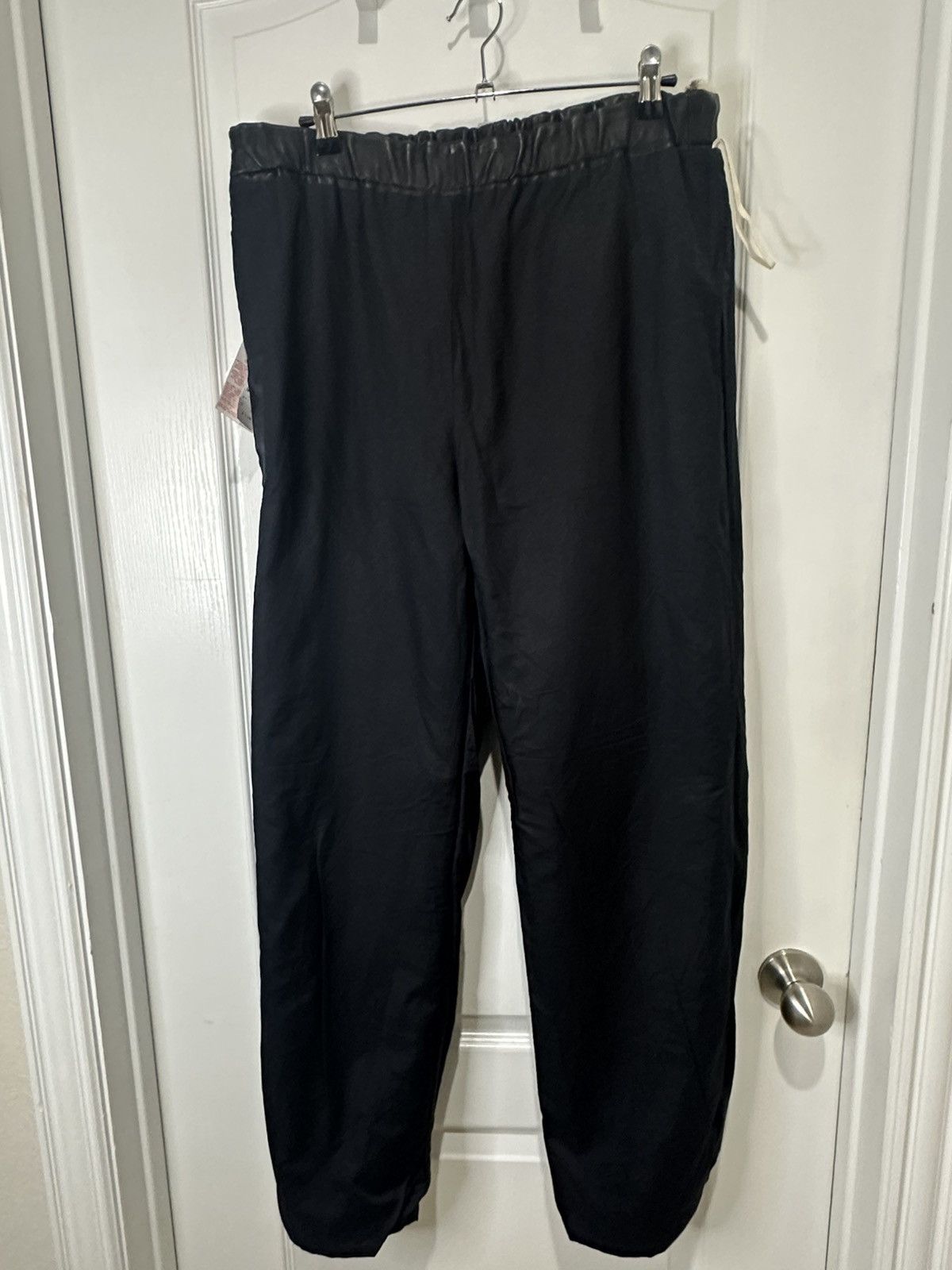 Marni Size 52 Marni Leopard Shearling Trimmed Leather Trousers Size US 44 / EU 60 - 17 Thumbnail