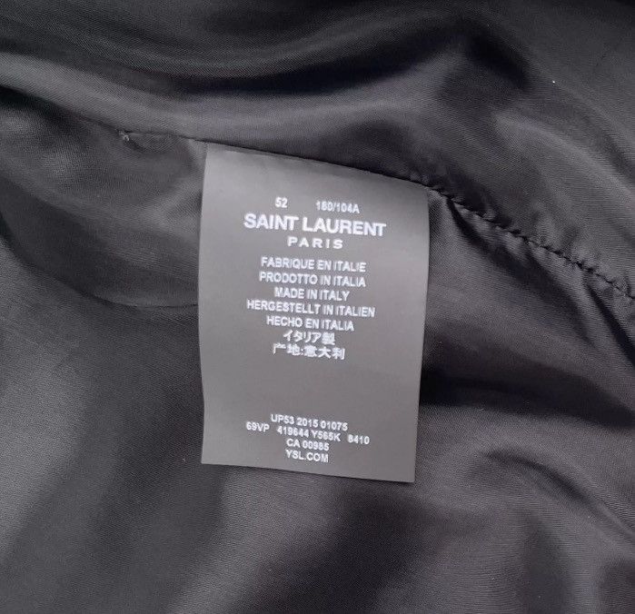 Saint Laurent Paris × Yves Saint Laurent Saint Laurent Paris astronaut jacket 2412-Nextarrow Size US L / EU 52-54 / 3 - 5 Thumbnail