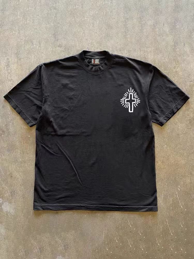Japanese Brand × Vintage Street washed retro peace dove print loose t-shirt Size US M / EU 48-50 / 2 - 2 Thumbnail