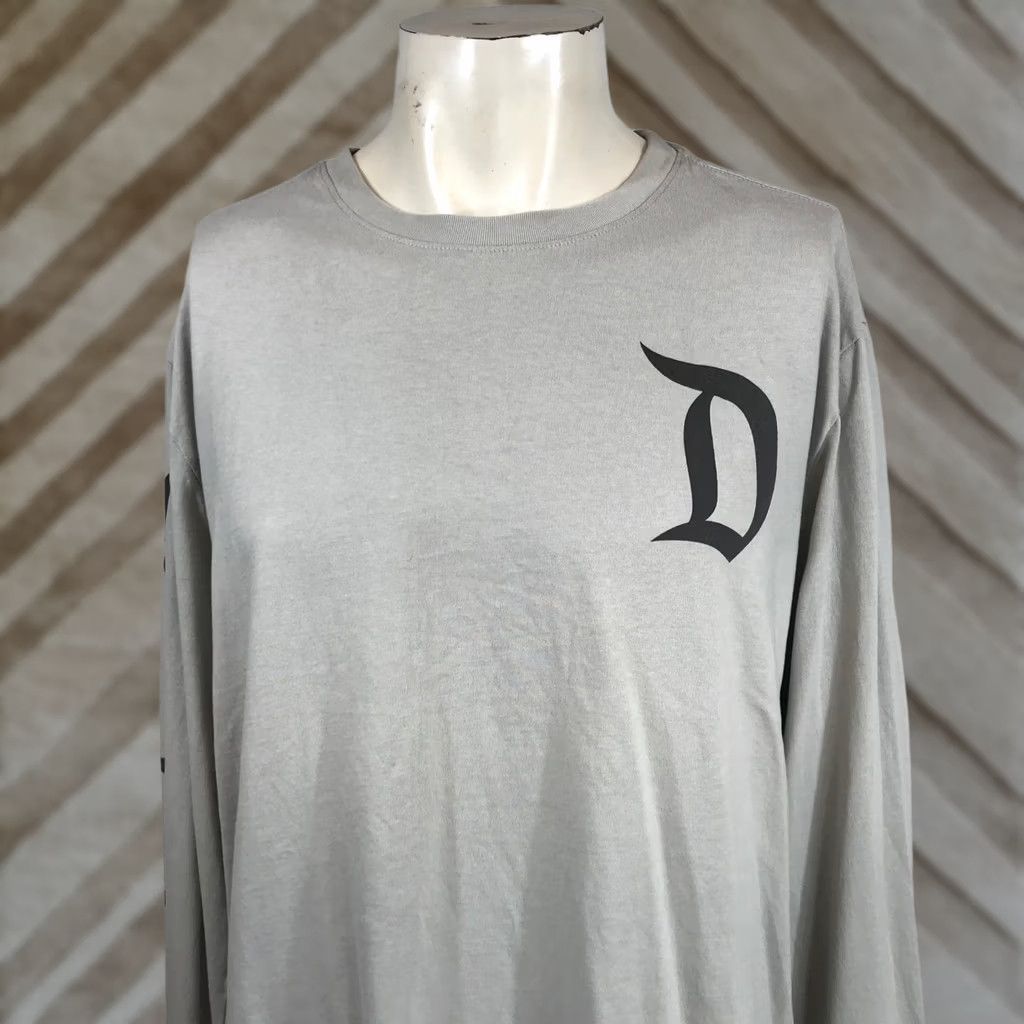 Disney Disney Parks Disneyland Long Sleeve T-Shirt Gray Mens XL Graphic Sleeve Logo Size US XL / EU 56 / 4 - 1 Thumbnail