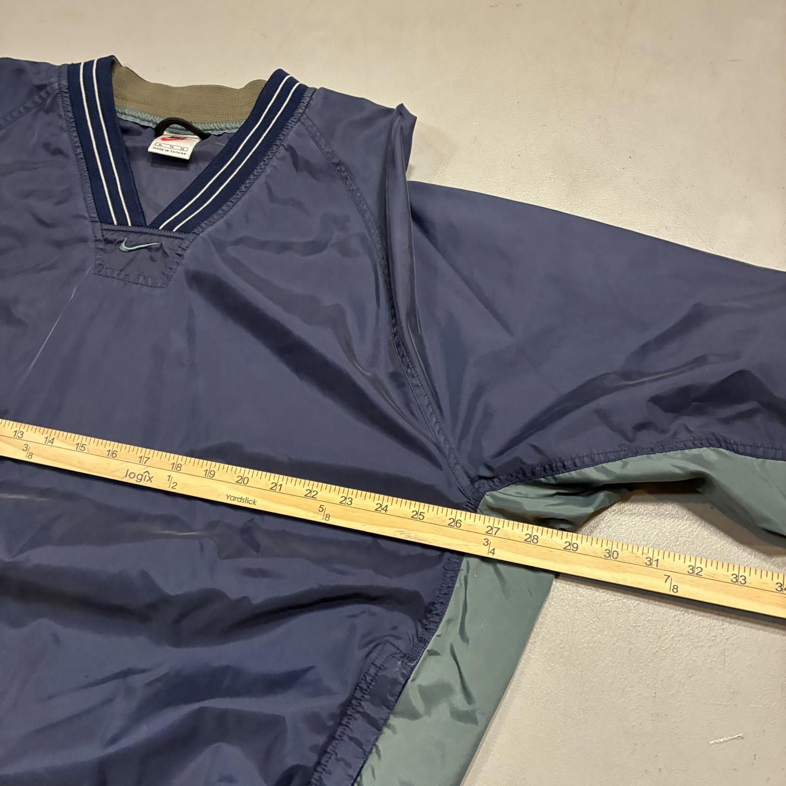 Nike Vintage 90s Nike Men's Nylon Pullover Golf Windbreaker Size US XL / EU 56 / 4 - 8 Thumbnail