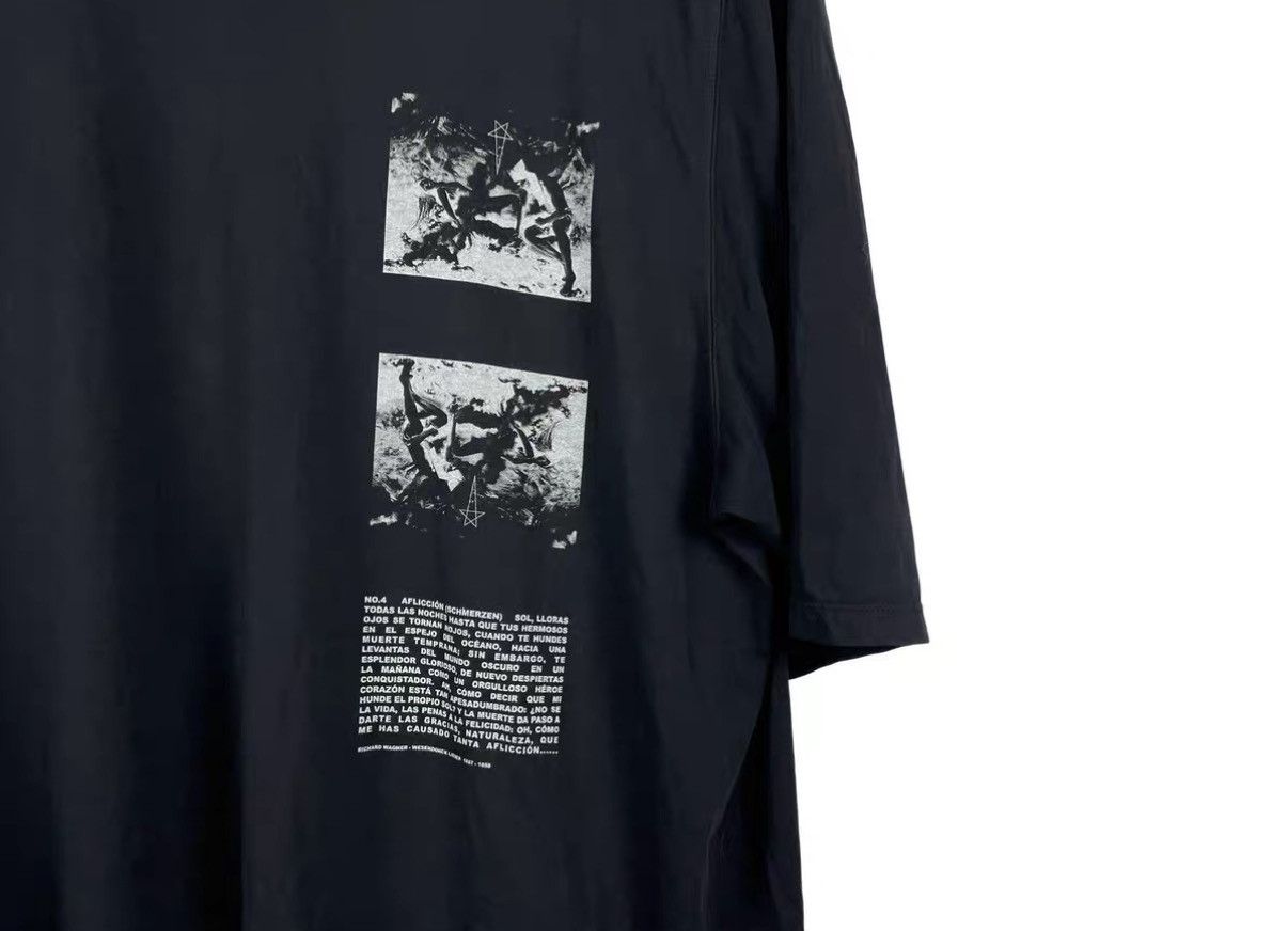 Rick Owens Rick Owens DRKSHDW Pentagram Print Short Sleeve J31 Size US M / EU 48-50 / 2 - 5 Thumbnail