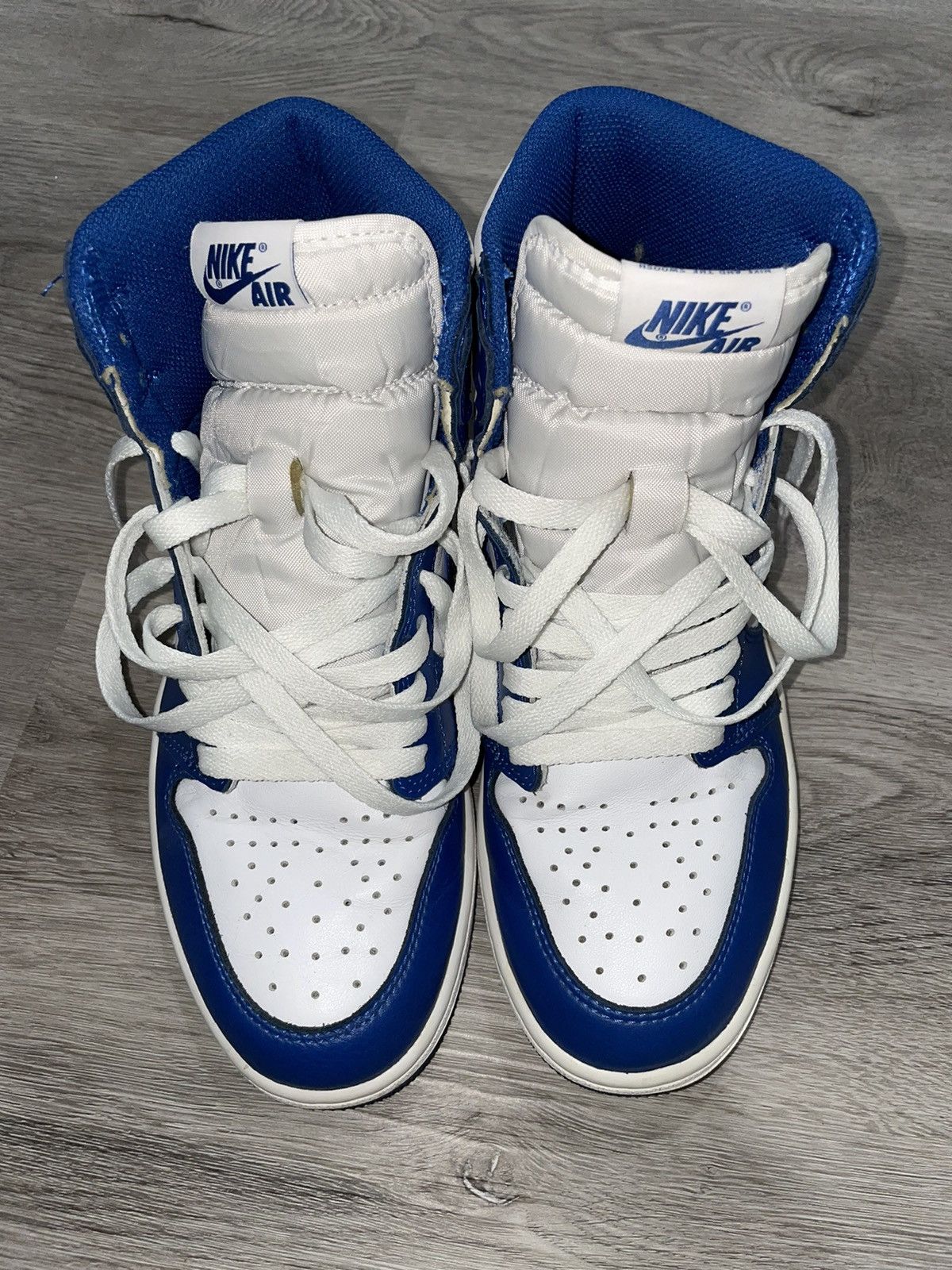 Jordan Brand Air Jordan Retro 1 Storm Blues Size 7.5 Size US 7.5 / EU 40-41 - 3 Thumbnail