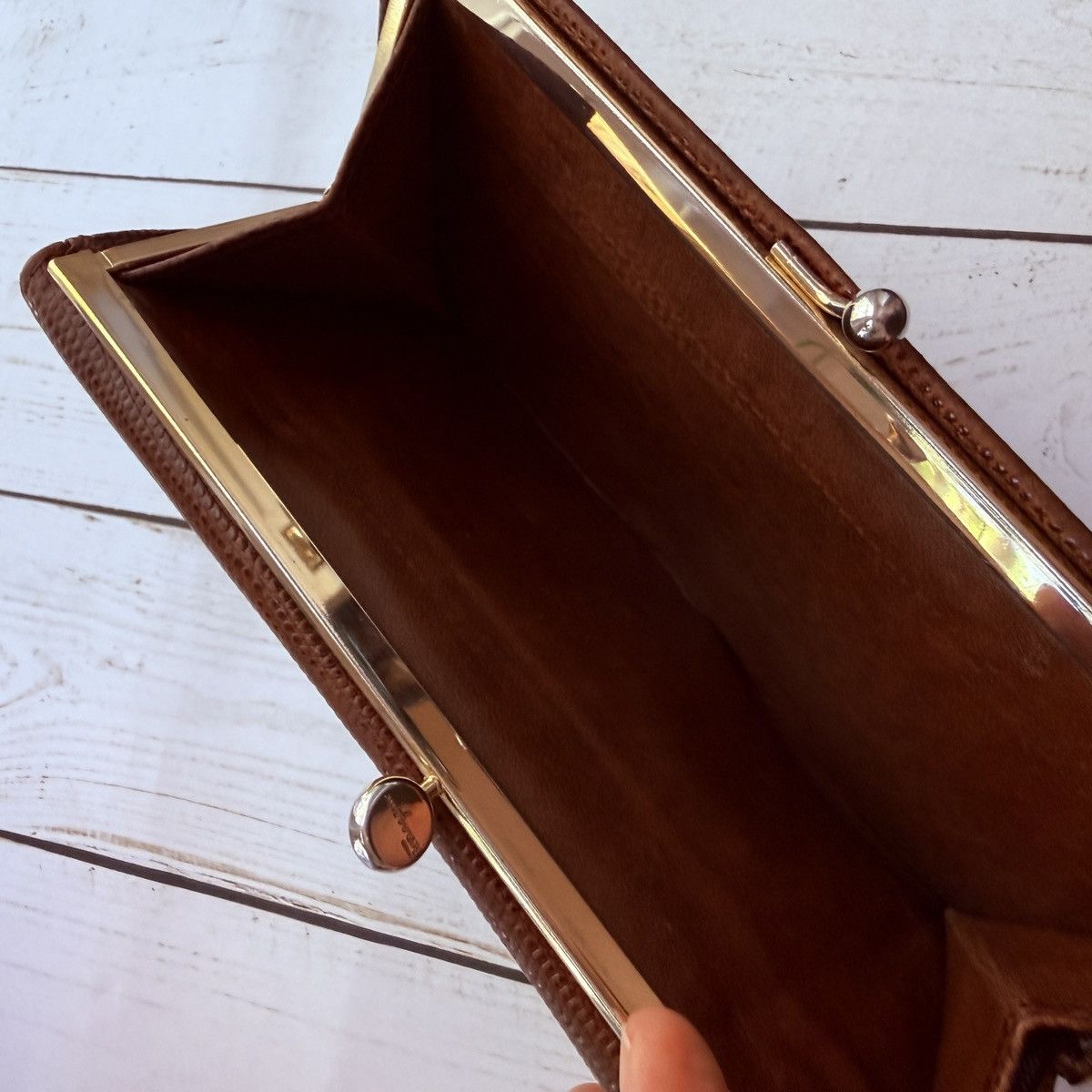 Salvatore Ferragamo Vintage Vara Bow Continental Leather Wallet Size ONE SIZE - 5 Thumbnail