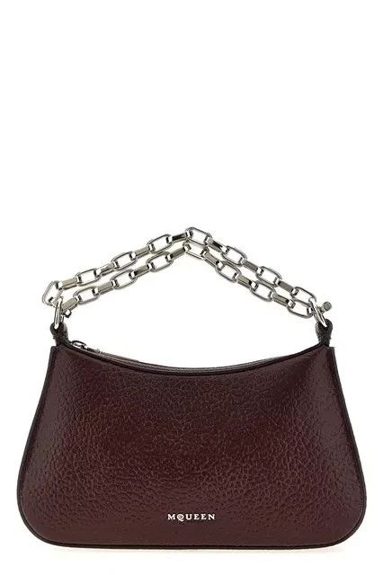 Alexander McQueen ALEXANDER MCQUEEN New Red Leather T-Bar Mini Pouch Size ONE SIZE - 1 Thumbnail