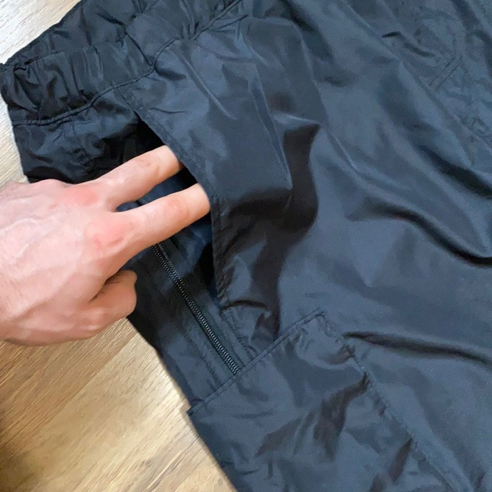 Jordan Brand Y2K Jordan Belted Windbreaker Wide Leg Cargo Pants Size US 34 / EU 50 - 15 Thumbnail