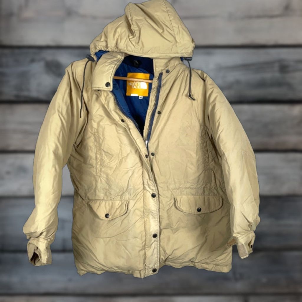 The North Face VINTAGE The North Face Puffer Jacket Women's Large Beige Insulated 80s Outdoor Size L / US 10 / IT 46 - 1 Thumbnail