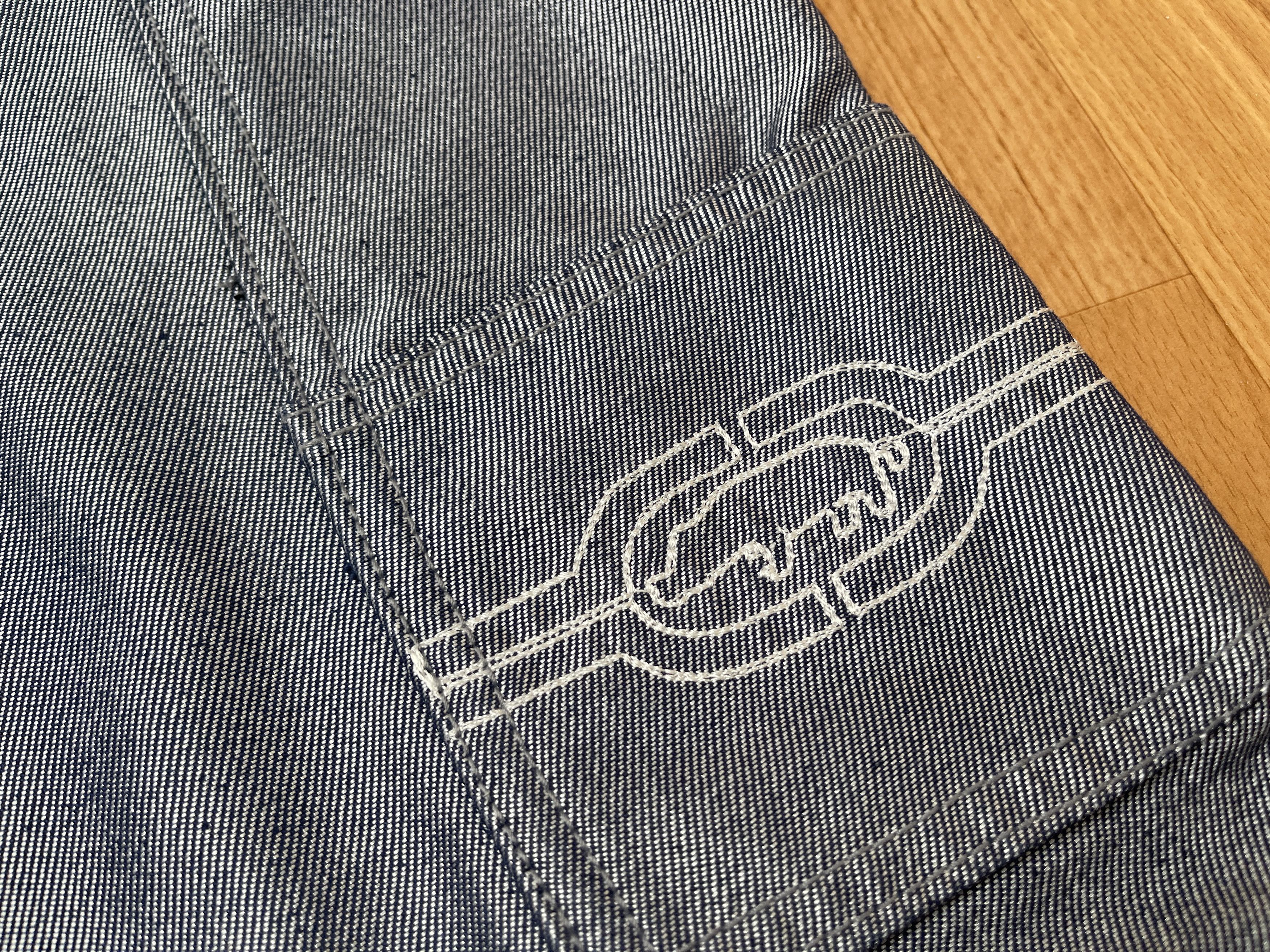 Ecko Unltd. Ecko Unltd jeans, shiny silver metallic vintage baggy Y2K 30 Size US 30 / EU 46 - 7 Thumbnail