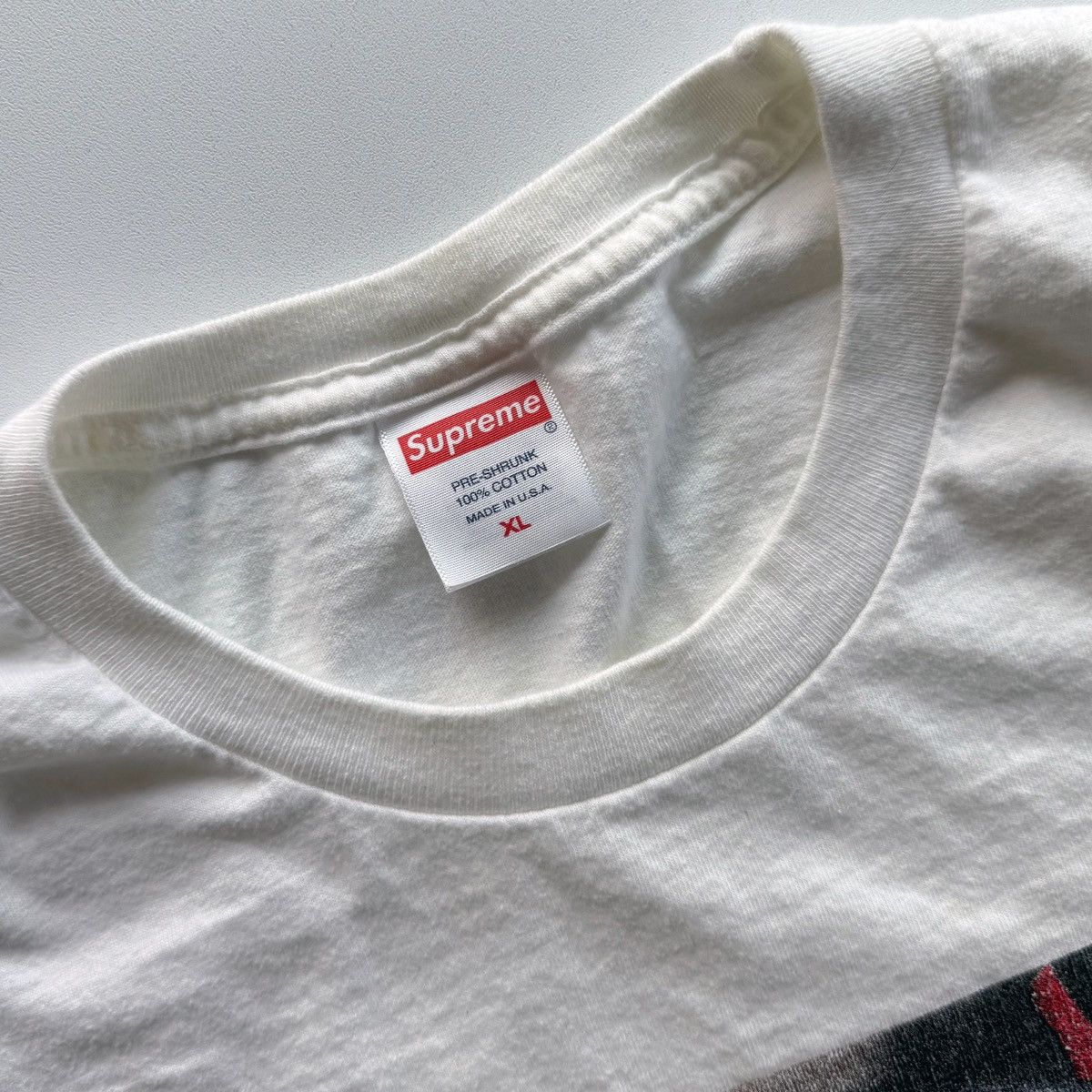 IRAK × Supreme FW22 Supreme x IRAK Cast Tee 'White' Size XL Size US XL / EU 56 / 4 - 7 Thumbnail