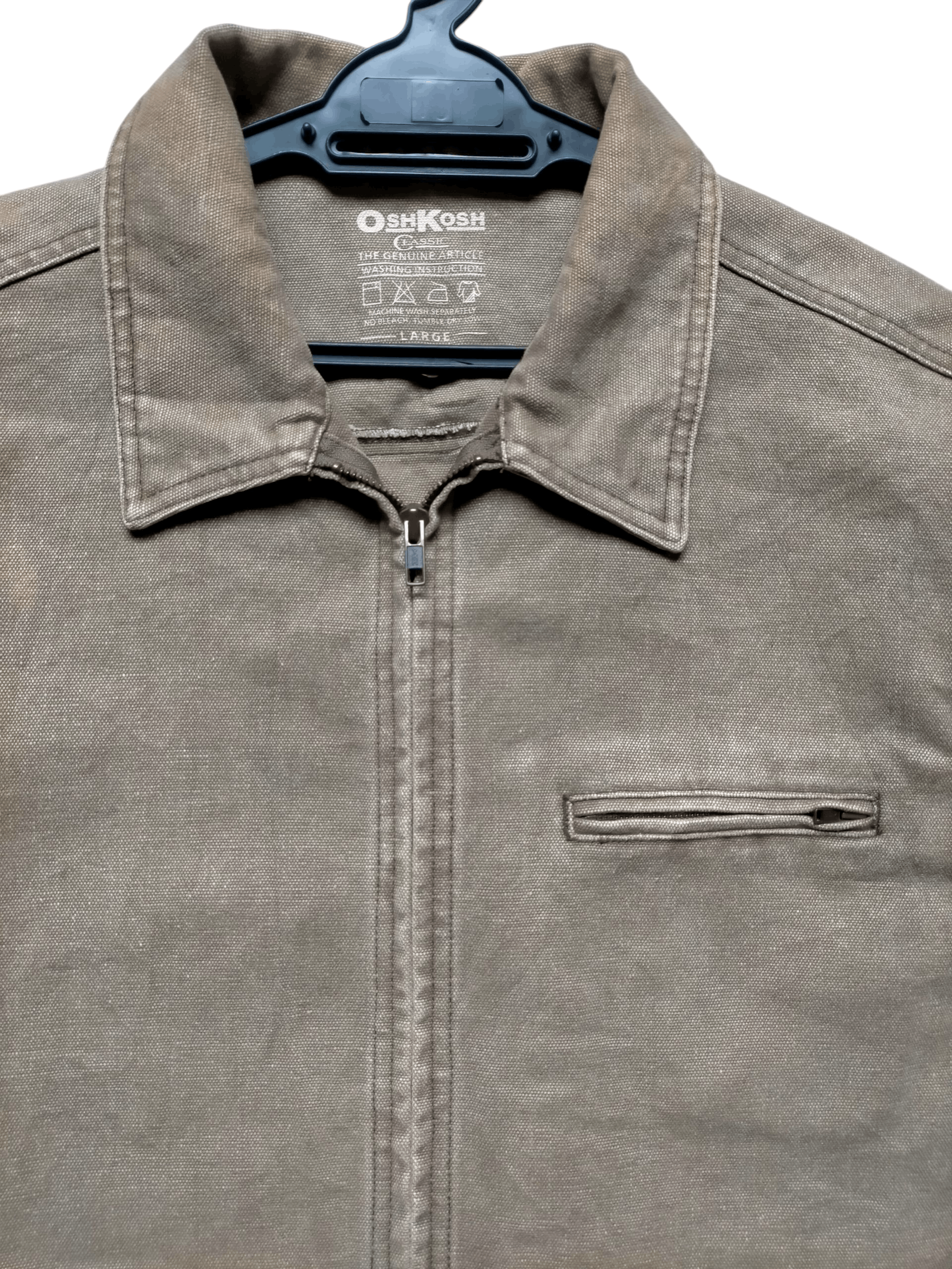 Oshkosh Vintage 90s Osh Kosh Japan Denim Jacket Size US L / EU 52-54 / 3 - 2 Thumbnail