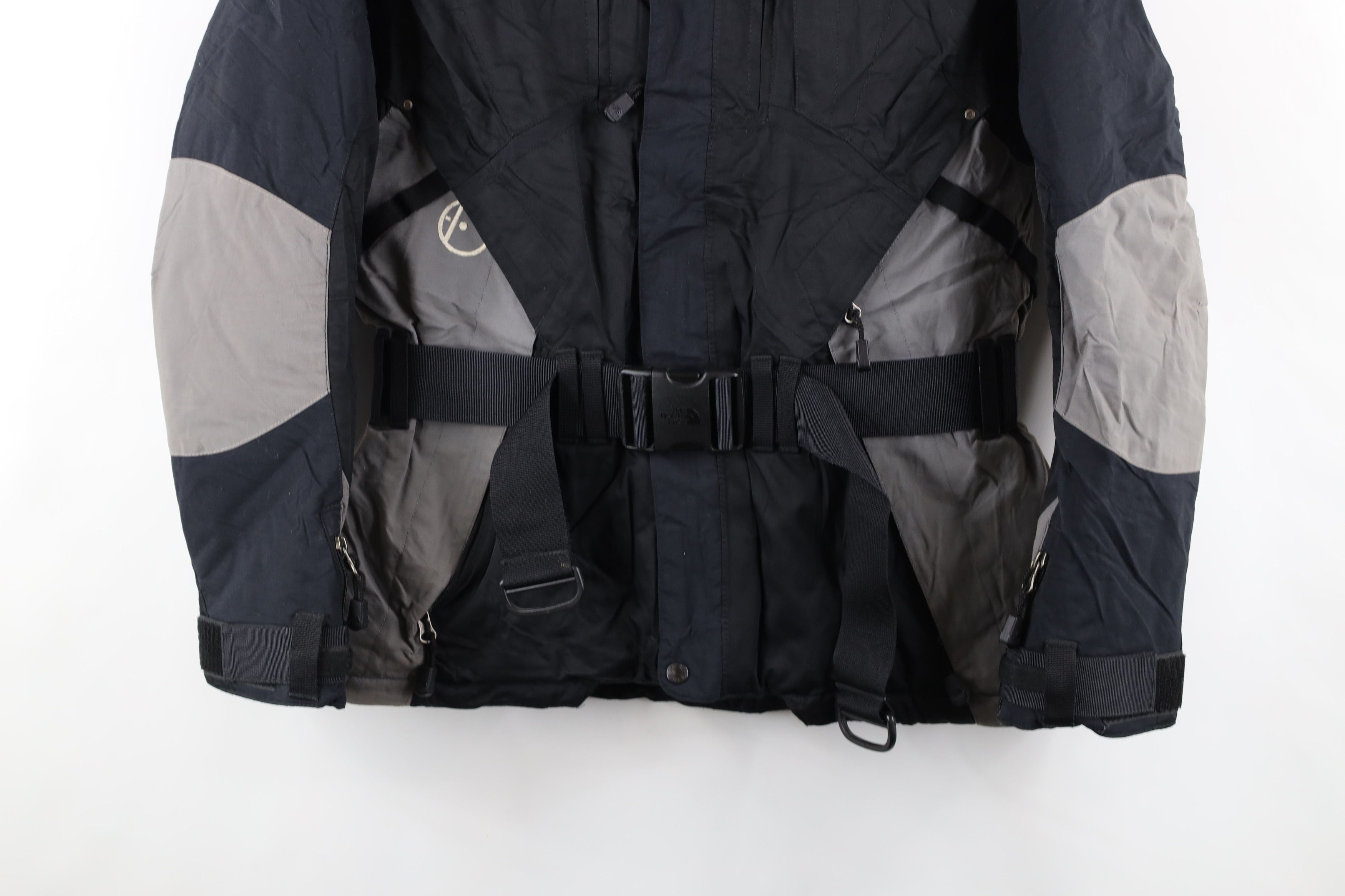 The North Face × Vintage Vintage Y2K 2009 The North Face Steep Tech Jacket Black Size M / US 6-8 / IT 42-44 - 3 Thumbnail