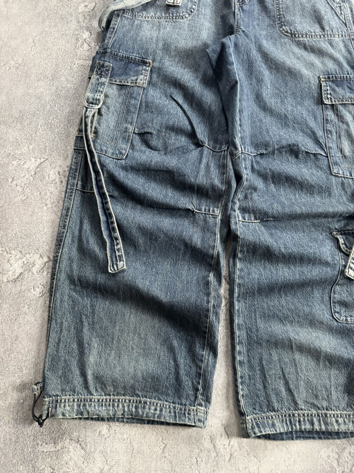 If Six Was Nine Retro 90s pants jeans baggy cargo trouser Multipocket L.G.B. Size 28" / US 6 / IT 42 - 12 Thumbnail