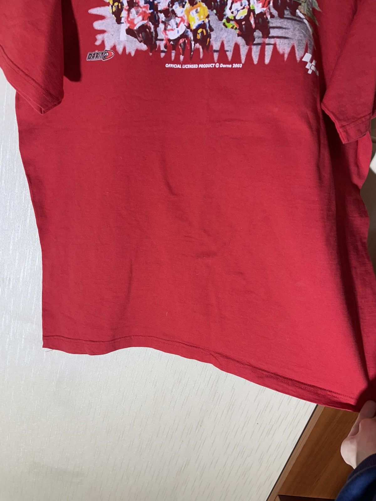 Vintage Racing motorcycles vintage streetwear T shirt 2003 Size US XL / EU 56 / 4 - 11 Thumbnail