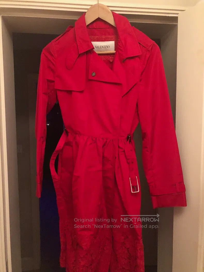 Valentino Valentino Red coat Size S / US 4 / IT 40 - 1 Thumbnail