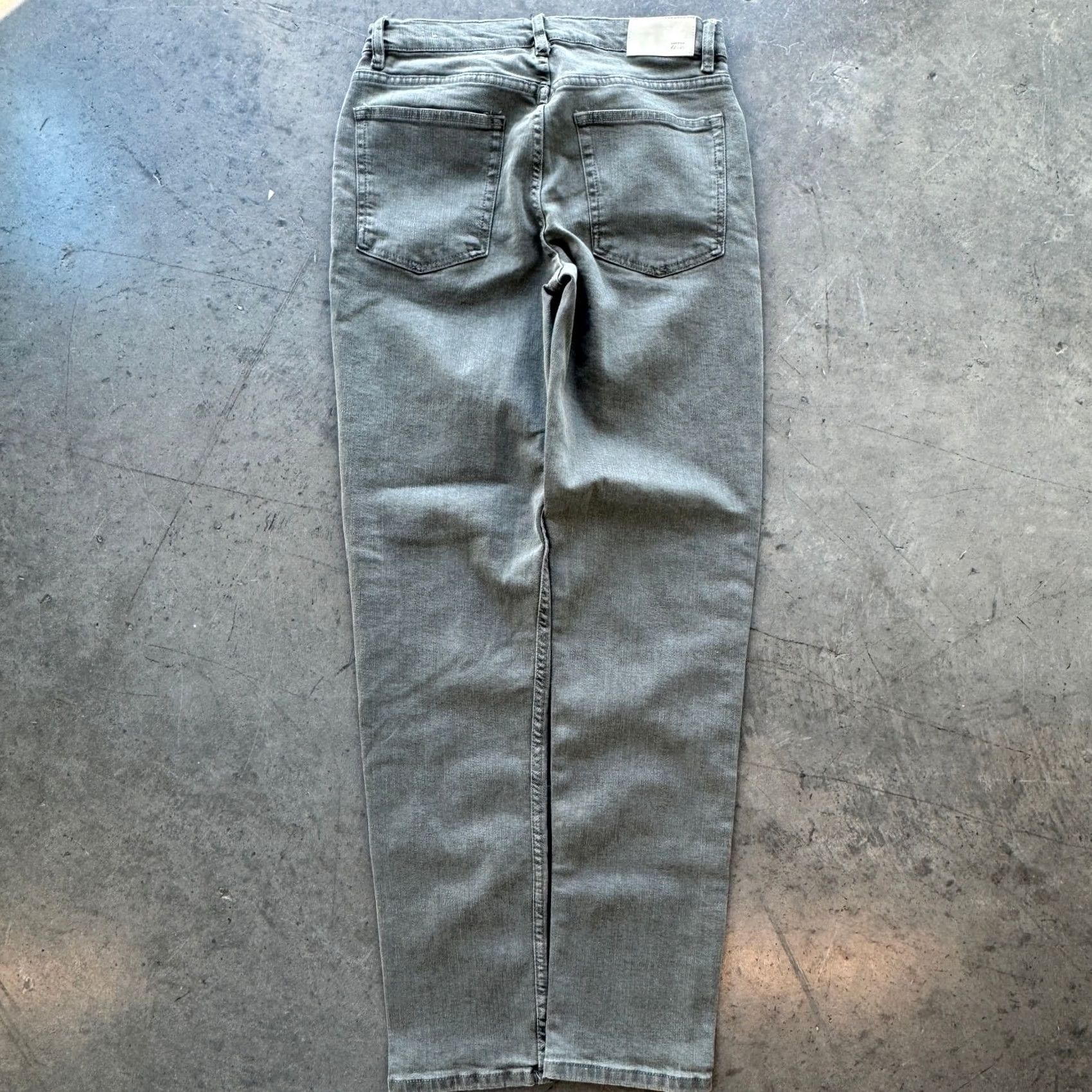 Zara VINTAGE Zara Grey High Waisted Baggy Denim Jeans Size 31 Womens Jeans 31 Gray Y2K Size 24" / US 00 / IT 34 - 2 Thumbnail