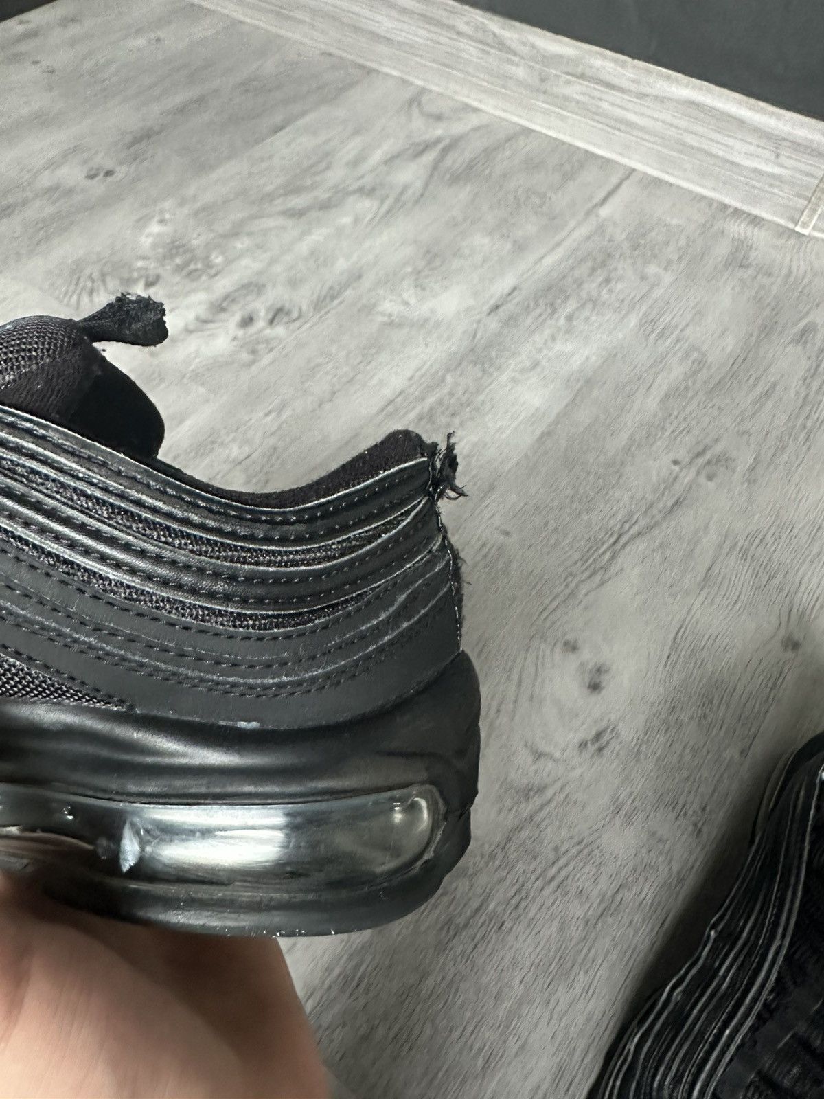 Nike Nike Air Max 97 Triple Black EU 38 / US 5.5 Size US 5.5 / EU 38 - 6 Thumbnail