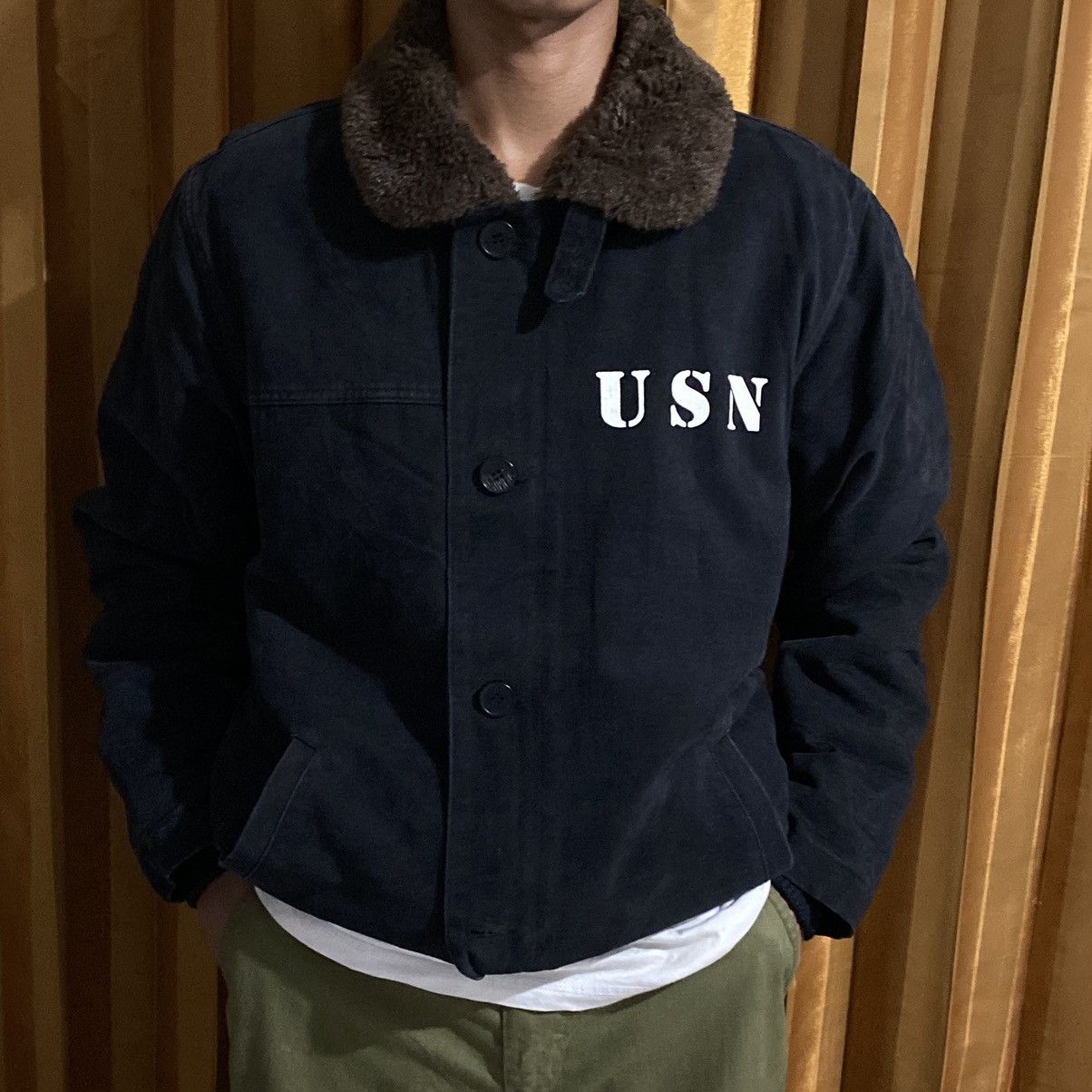 Japanese Brand 🔥SALE🔥 Blue water urban garment USN deck jacket Size US M / EU 48-50 / 2 - 2 Thumbnail