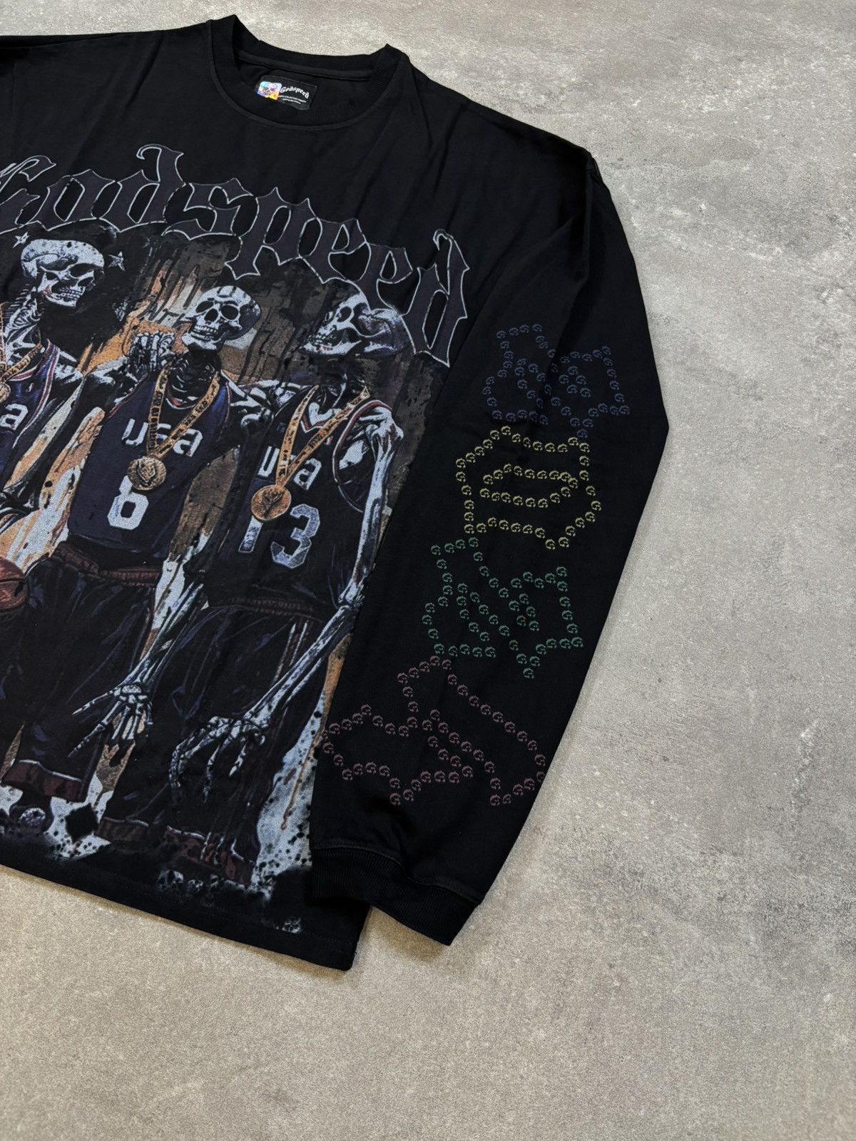 Godspeed Godspeed Dream Team 24 Longsleeve, Black Size US L / EU 52-54 / 3 - 5 Thumbnail