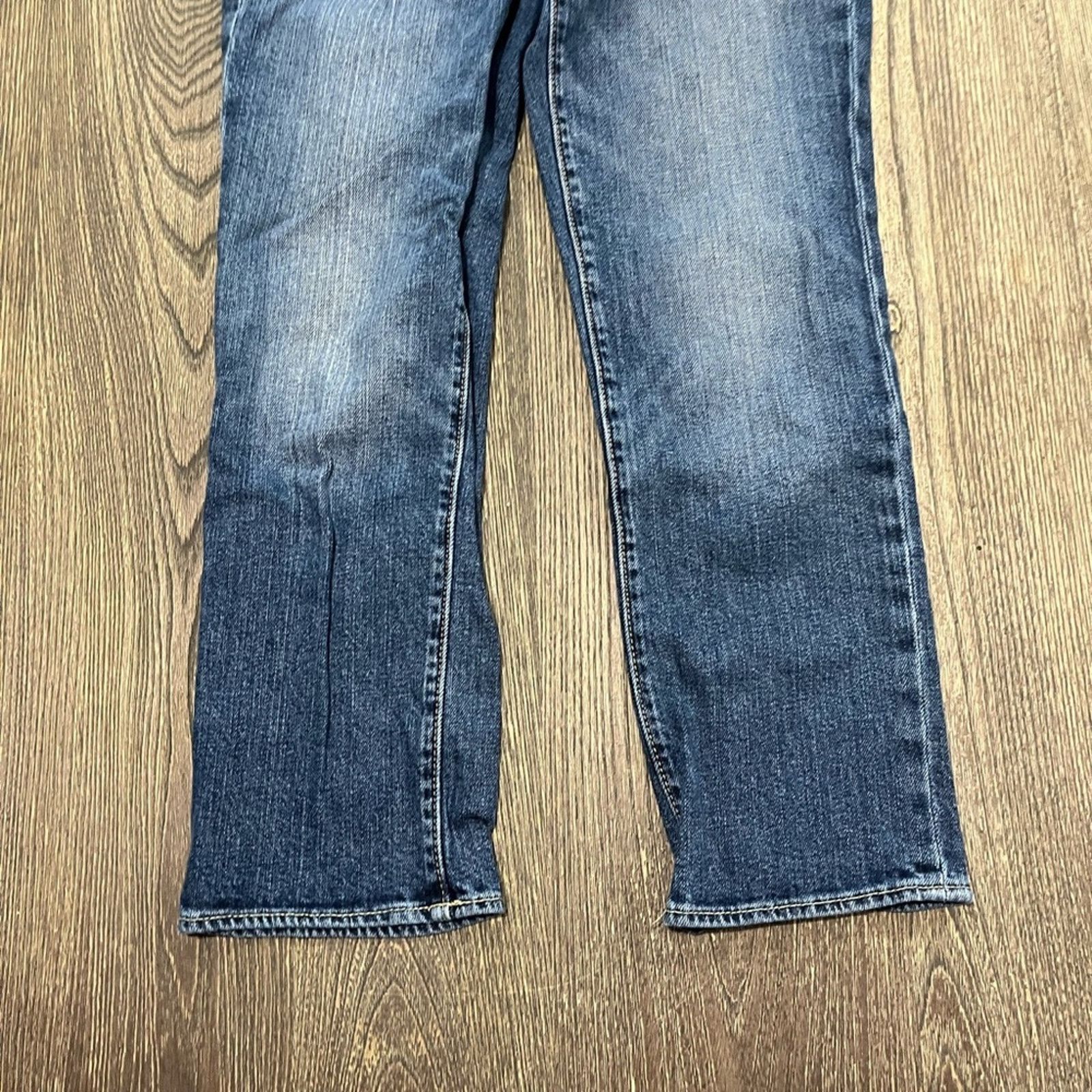 American Eagle Outfitters American Eagle Artist Jeans Straight Leg Low Rise Stretch 2 Size 26" / US 2 / IT 38 - 4 Thumbnail