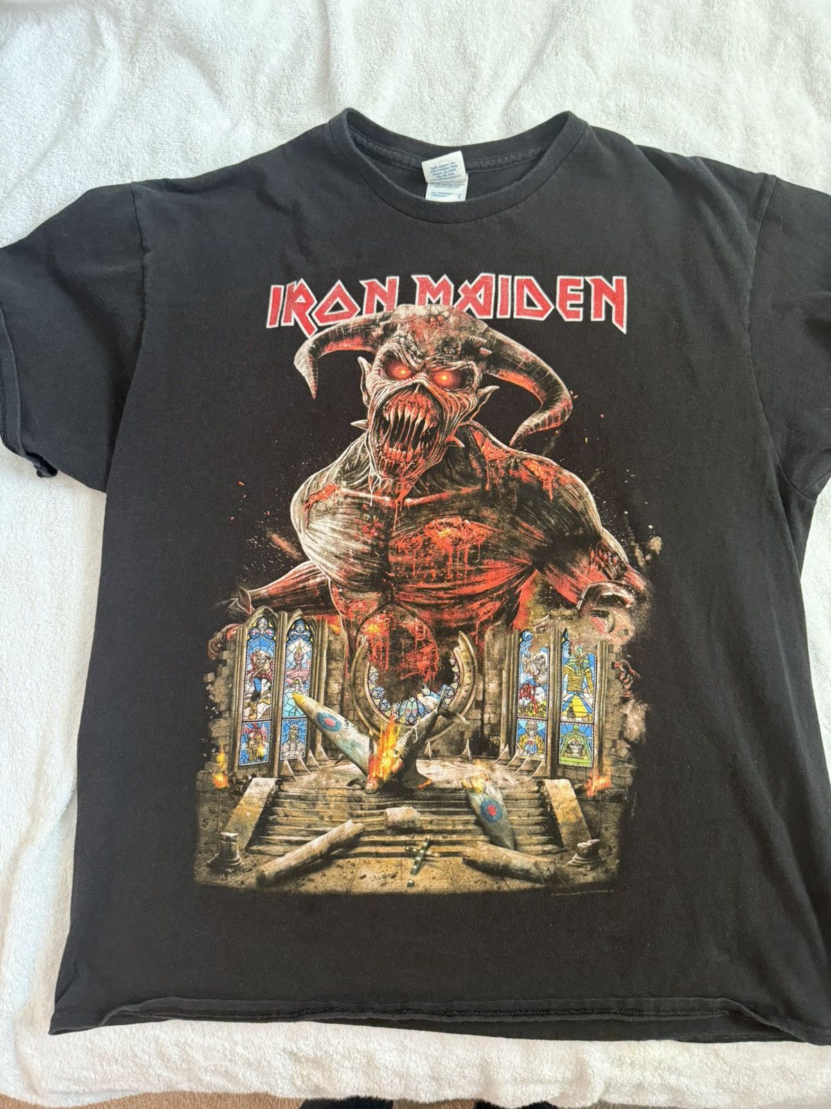 Vintage Iron Maiden Legacy of the Beast 2018 tour shirt Size US XL / EU 56 / 4 - 3 Thumbnail
