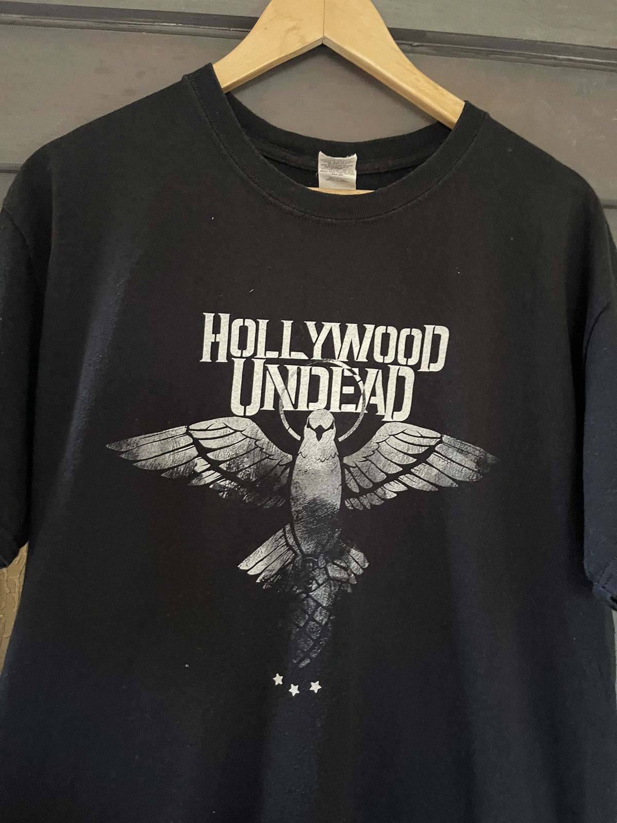 Hollywood Undead Europe 2019 Tour tee black, image size:1200x1600