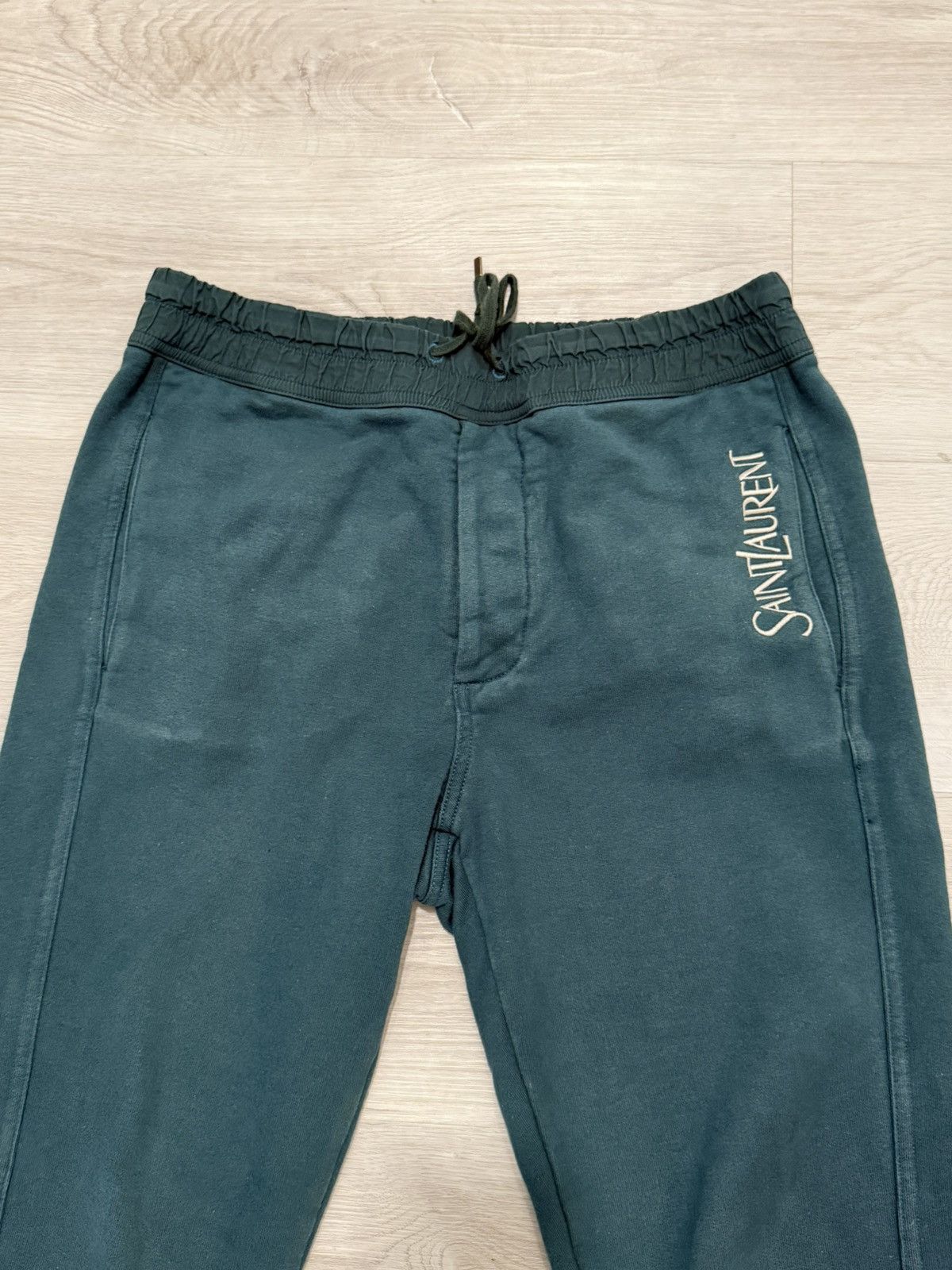 Saint Laurent Paris Saint Laurent Logo Sweatpants Size US 30 / EU 46 - 2 Thumbnail