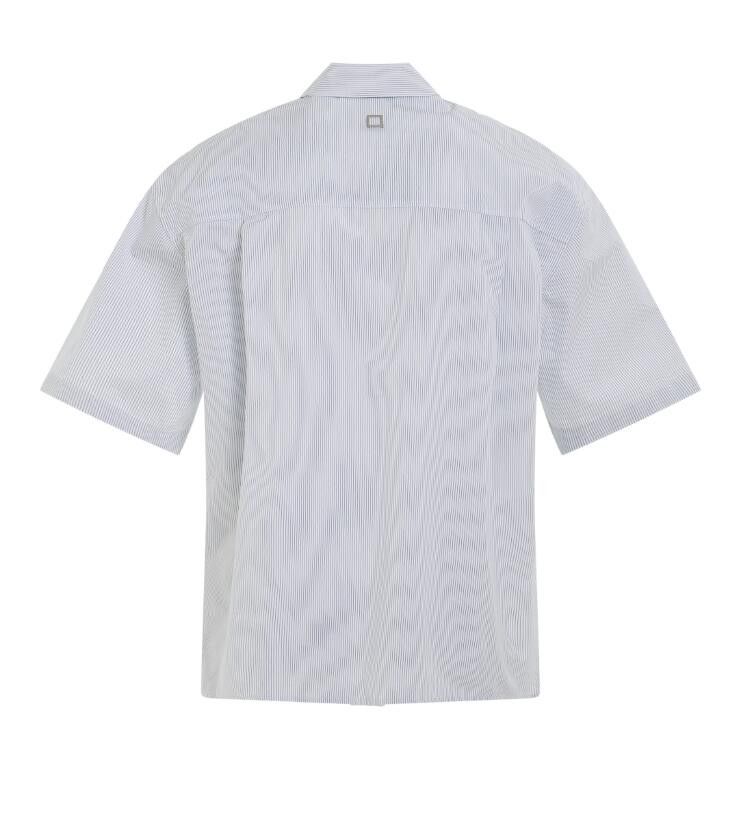 Wooyoungmi BNWT SS23 WOOYOUNGMI SHORT SLEEVES STRIPE SHIRT 46 Size US S / EU 44-46 / 1 - 13 Thumbnail