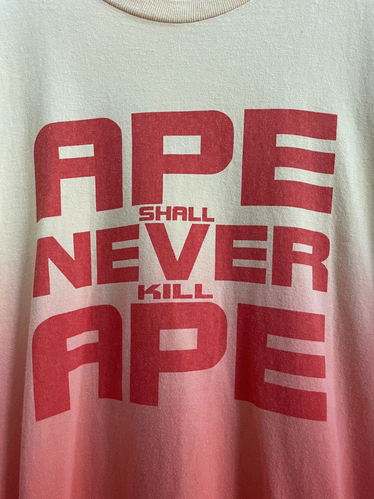 Bape × Vintage Vintage Bape T-Shirt Size US XL / EU 56 / 4 - 3 Thumbnail