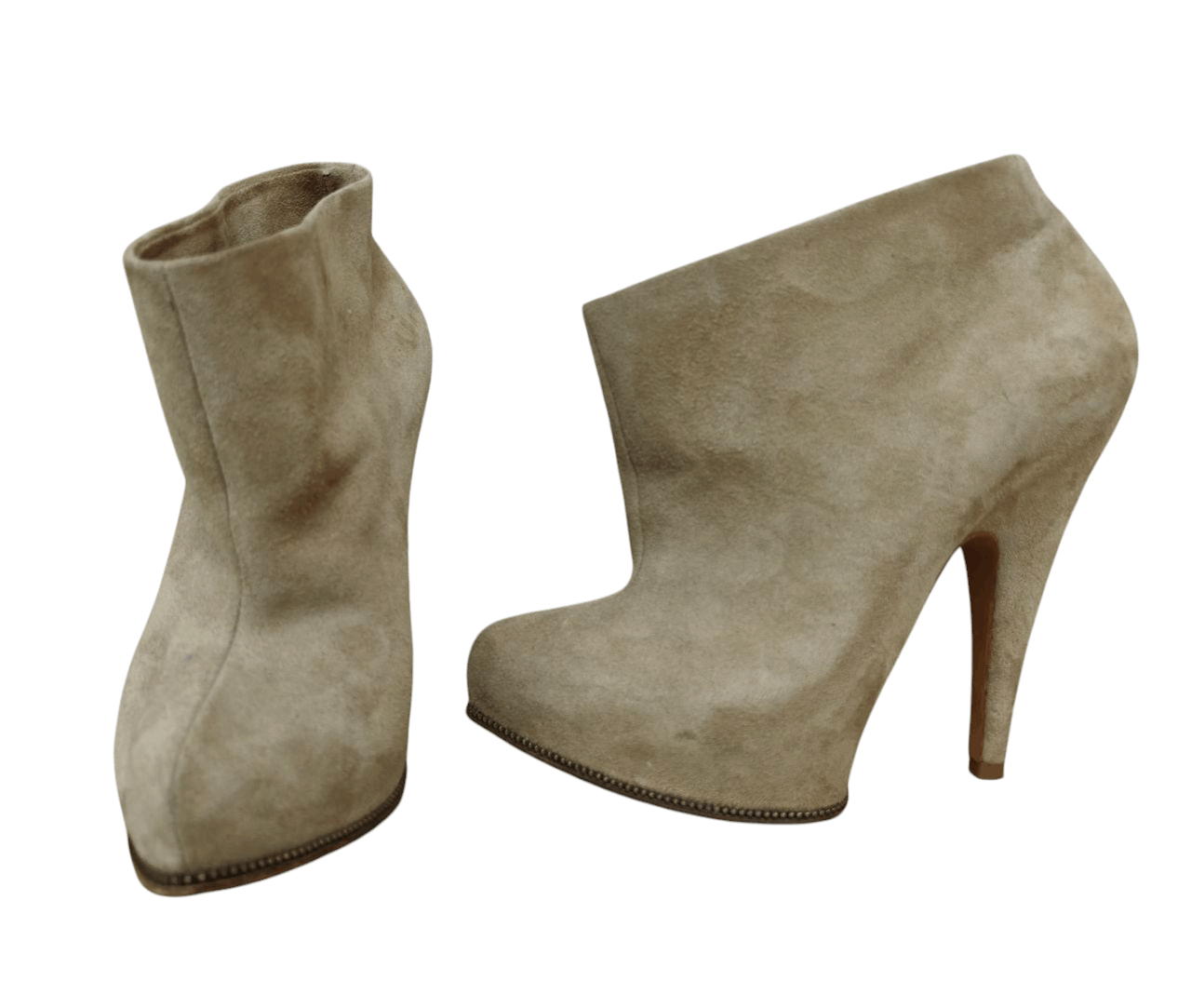 Givenchy Givenchy Suede Leather High Heel Booties Size US 6 / IT 36 - 1 Thumbnail