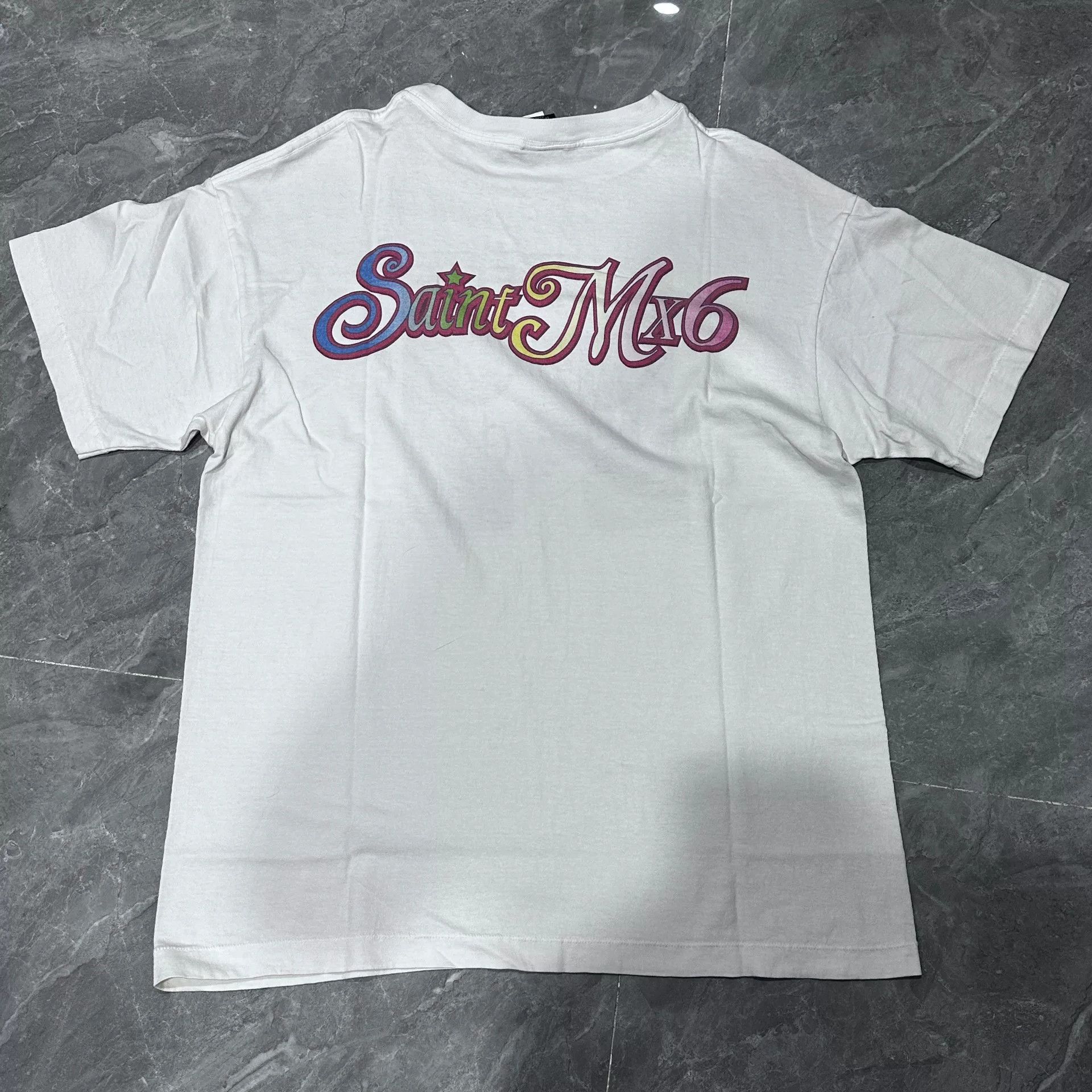 Saint Michael Saint Michael Short Sleeve T-Shirt Size L / US 10 / IT 46 - 1 Thumbnail