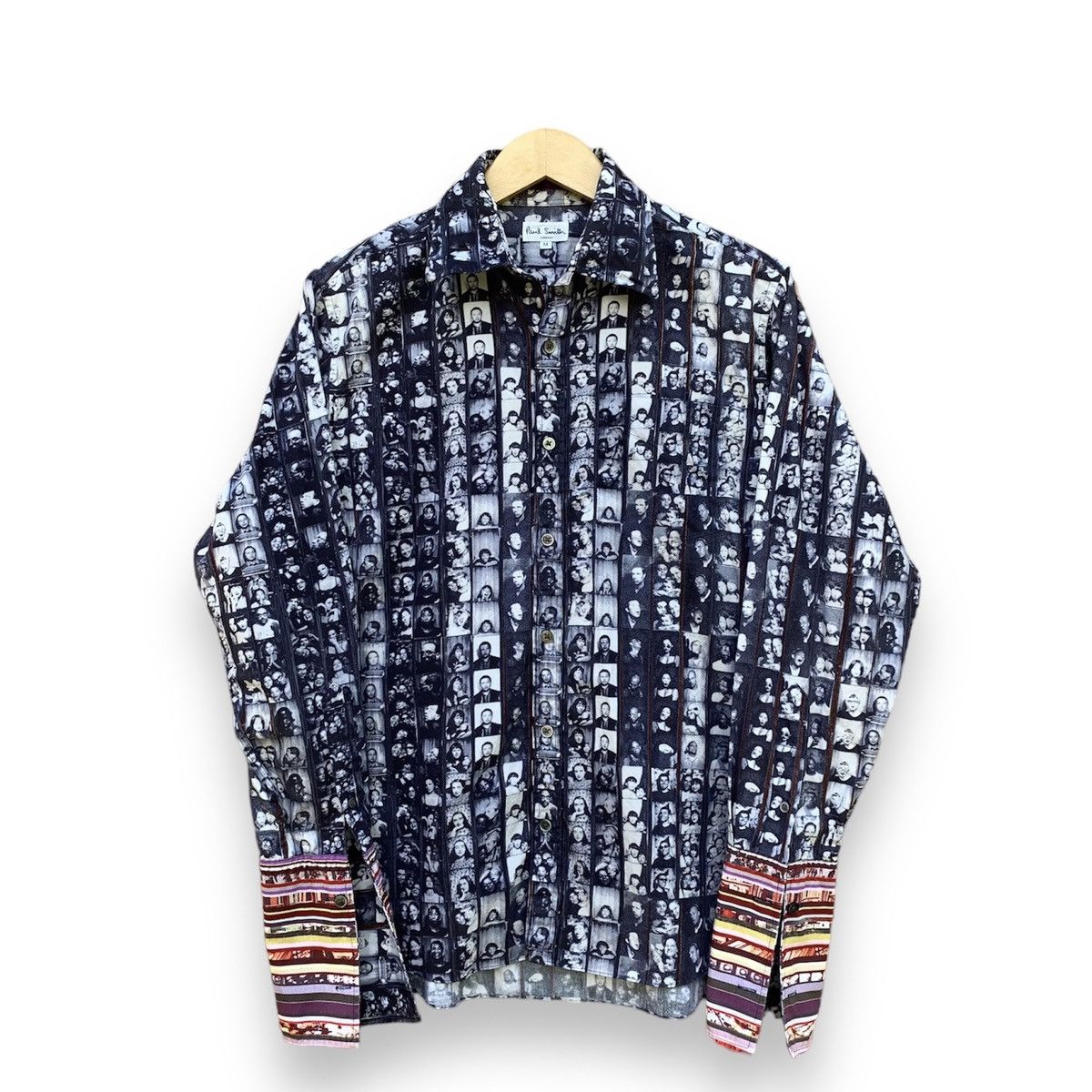 Rare design Paul smith all over print shirts
