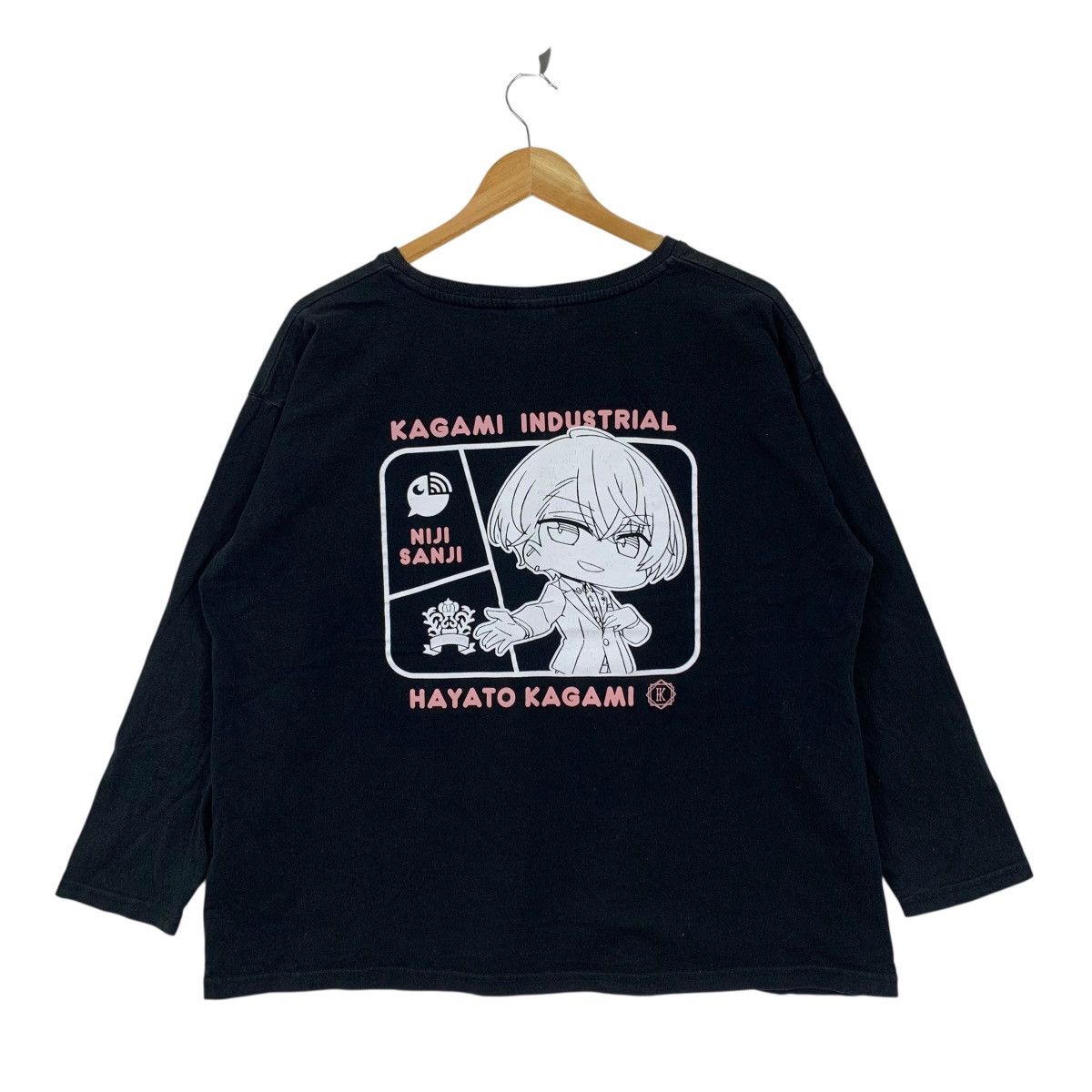 NIJISANJI HAYATO KAGAMI Industrial Youtuber Anime Shirt
