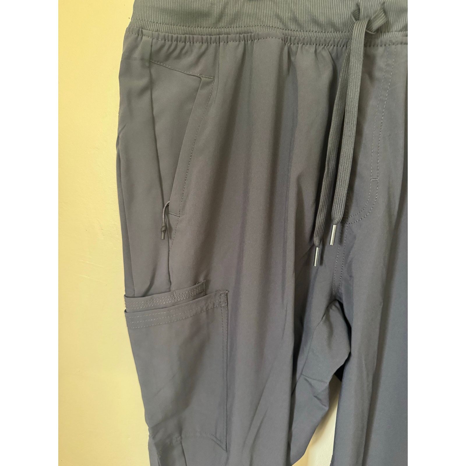 Other NWT Infinity Jogger Pants XL Gray Stretch Drawstring Size US 37 - 13 Thumbnail