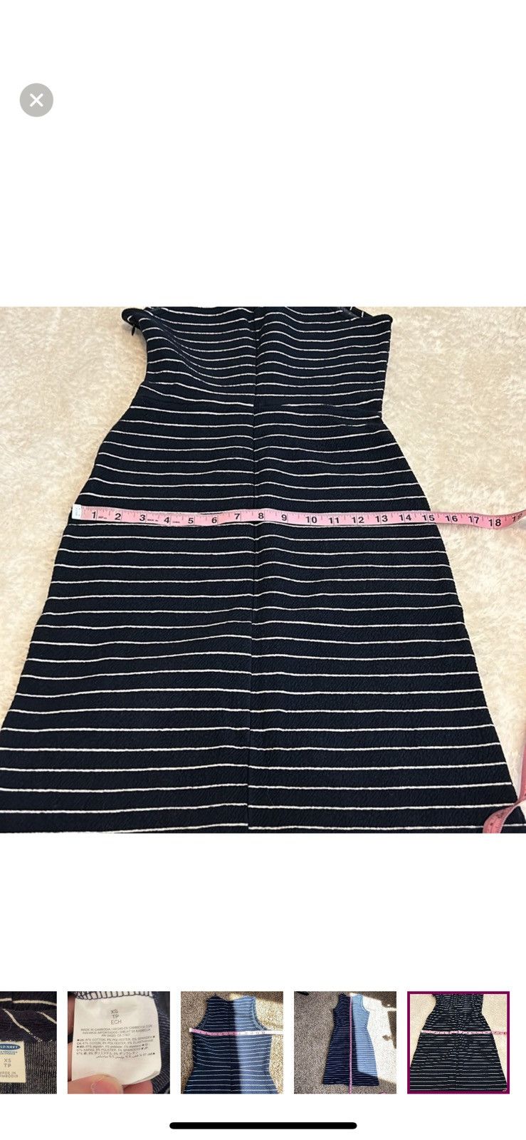Old Navy Old navy XS striped knit dress Size XS / US 0-2 / IT 36-38 - 8 Thumbnail