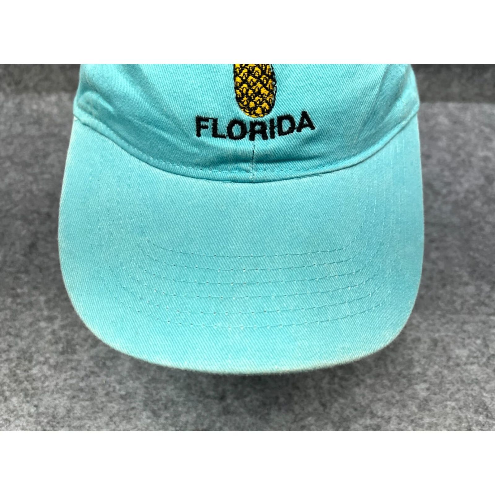 Vintage Es y Esy Clearwater Beach Hat Cap Adjustable One Size Blue Cotton Twill Beach Logo Unisex Adults Baseball Cap Size ONE SIZE - 3 Thumbnail
