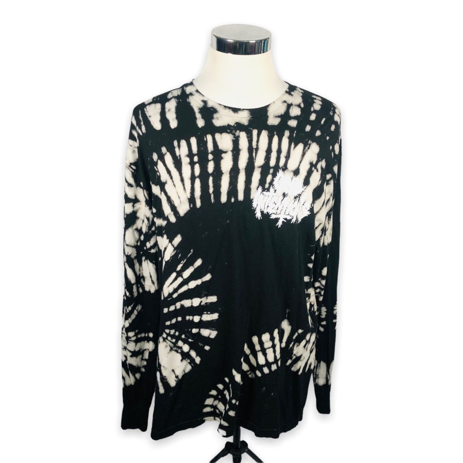 The Unbranded Brand Good Intentions Nav XO T-Shirt Black Tie Dye Long Sleeve XL Size US XL / EU 56 / 4 - 1 Thumbnail