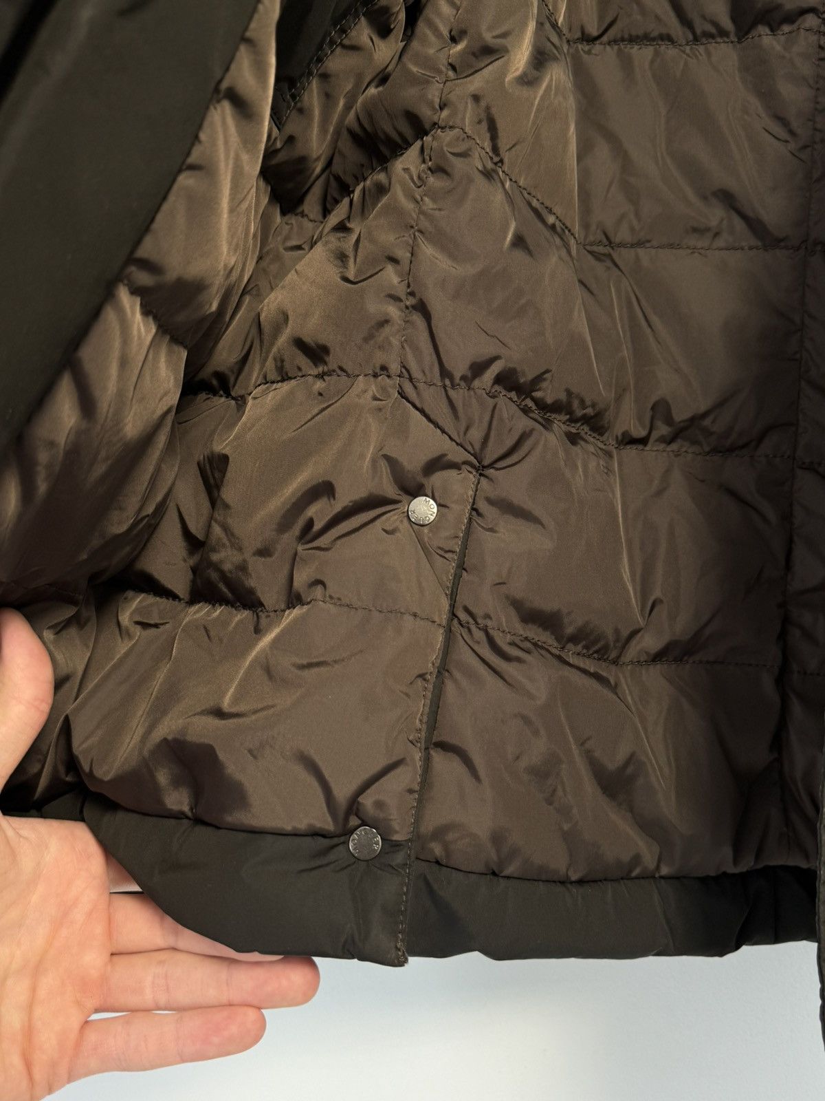 Moncler Moncler Women's Lightweight Jacket Size 4 Quilted Lined Size S / US 4 / IT 40 - 23 Thumbnail