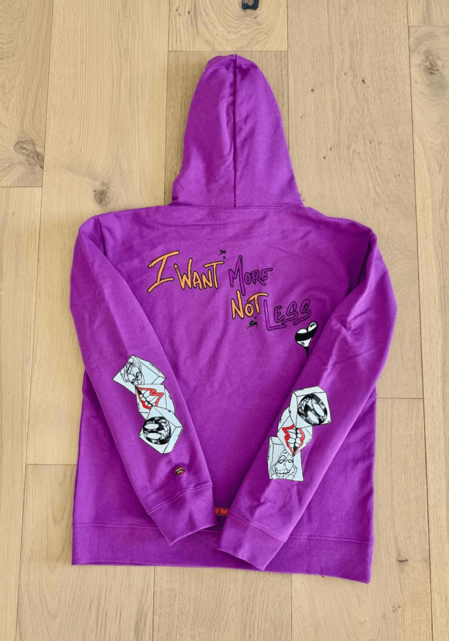 Chrome Hearts Chrome Hearts I Want More Not Less Hoodie Size US M / EU 48-50 / 2 - 2 Thumbnail