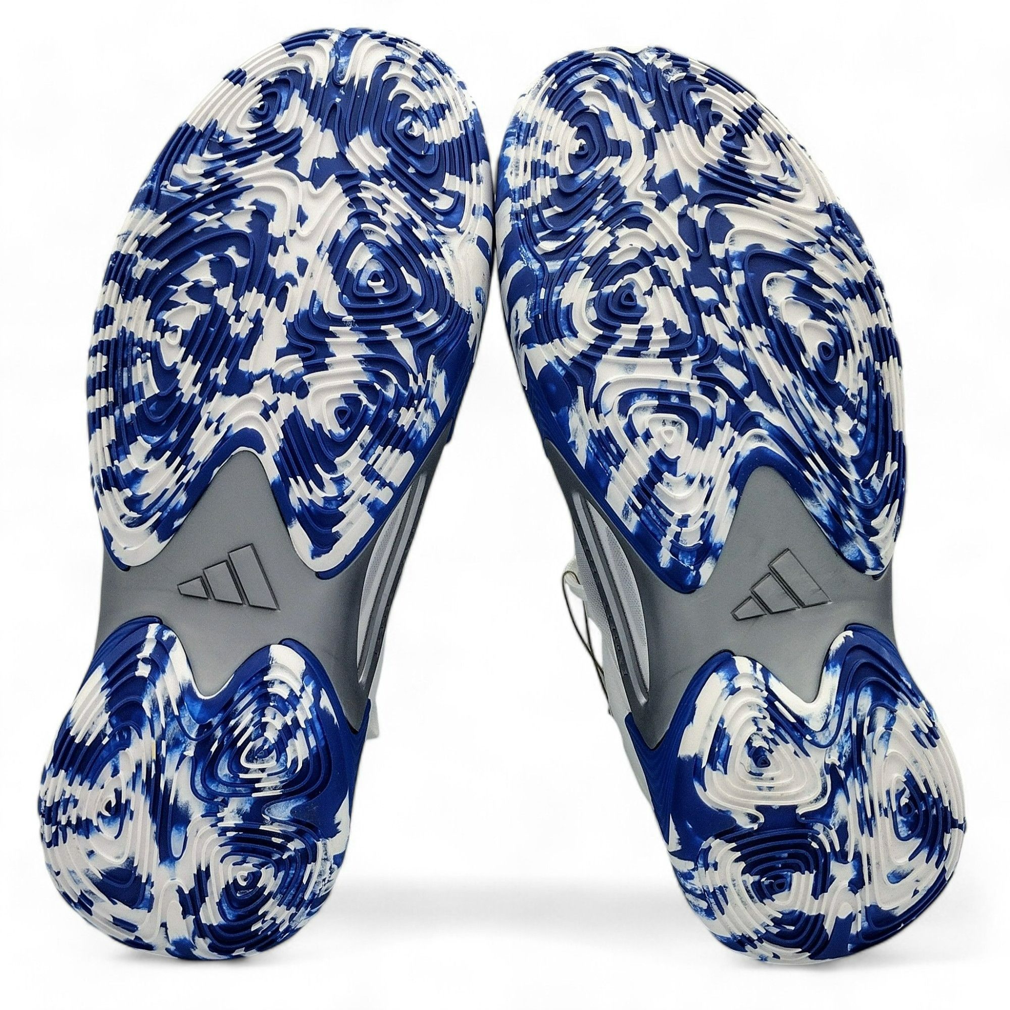 Adidas Adidas Exhibit Select Basketball Shoes White/Blue Marble NEW Size US 11 / EU 44 - 7 Thumbnail