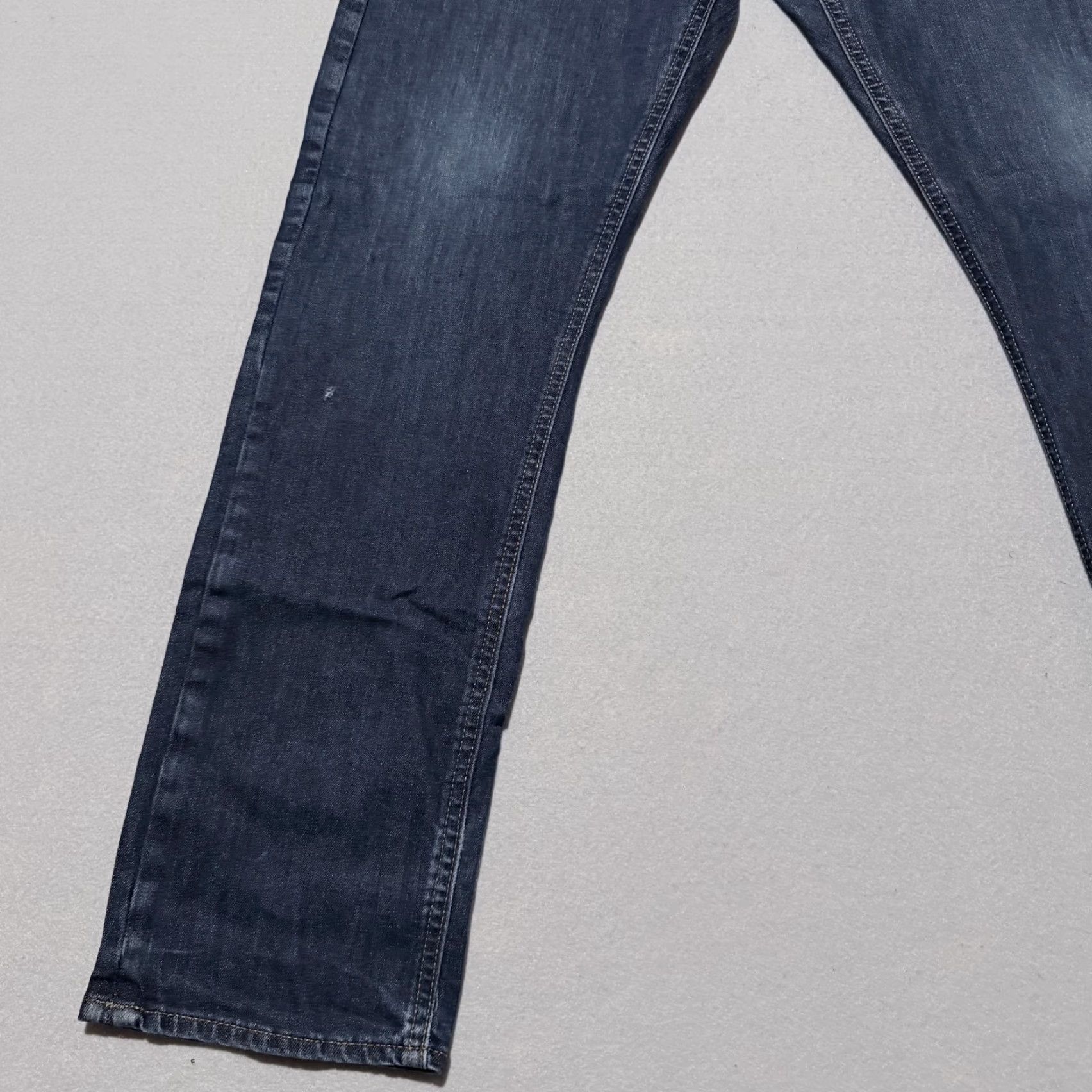 Levi's Levi's 504 Jeans Men Blue Denim Mid Rise Straight Classic Pockets - 32X32 Size US 32 / EU 48 - 5 Thumbnail