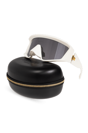 Balmain o1s1wg111025 Size: OS/Espion Sunglasses in White Size ONE SIZE - 3 Thumbnail