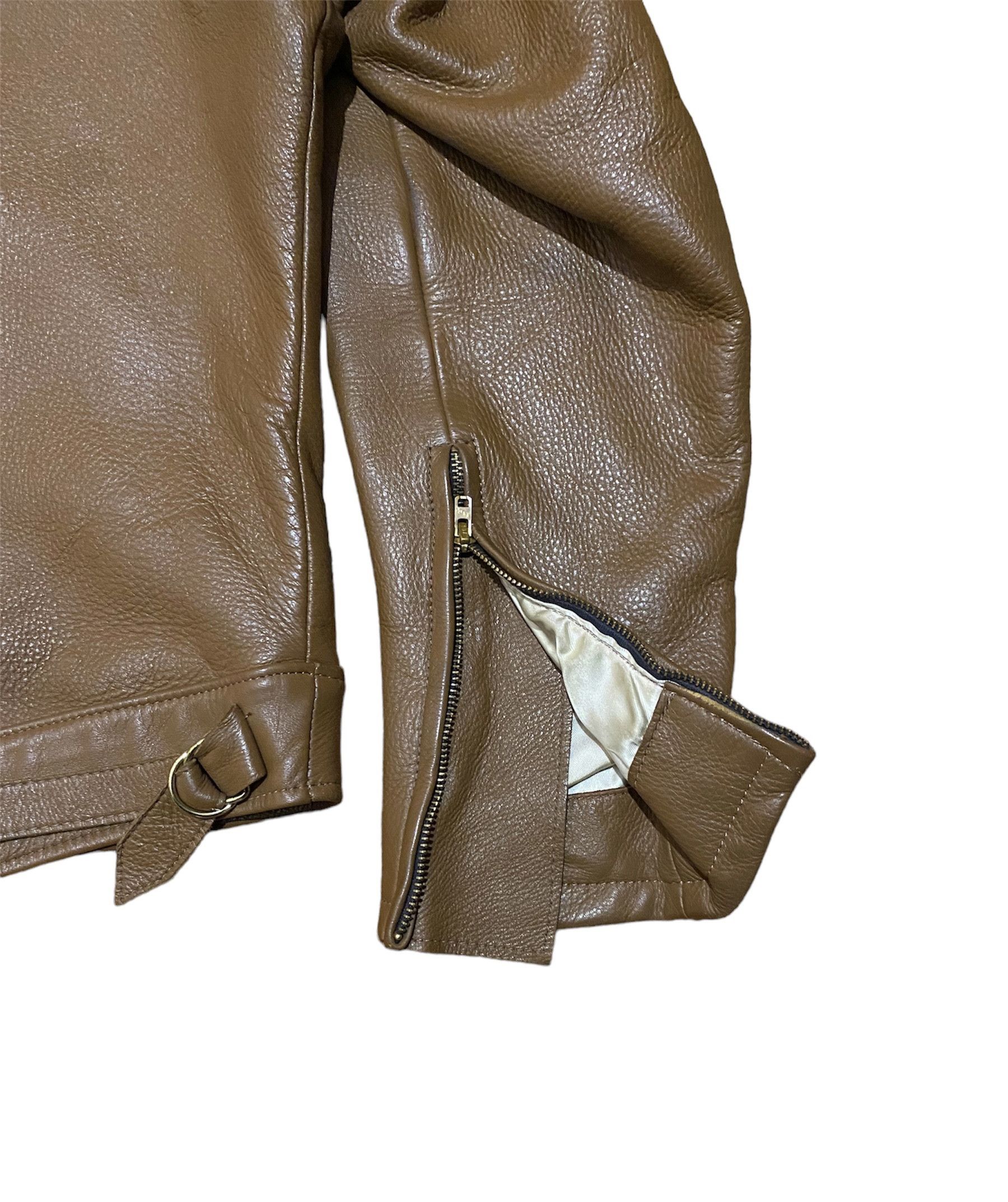 Vintage Rare Vintage 60s Mid Western Sport Togs Deerskin Cafe Racer Size US L / EU 52-54 / 3 - 8 Thumbnail