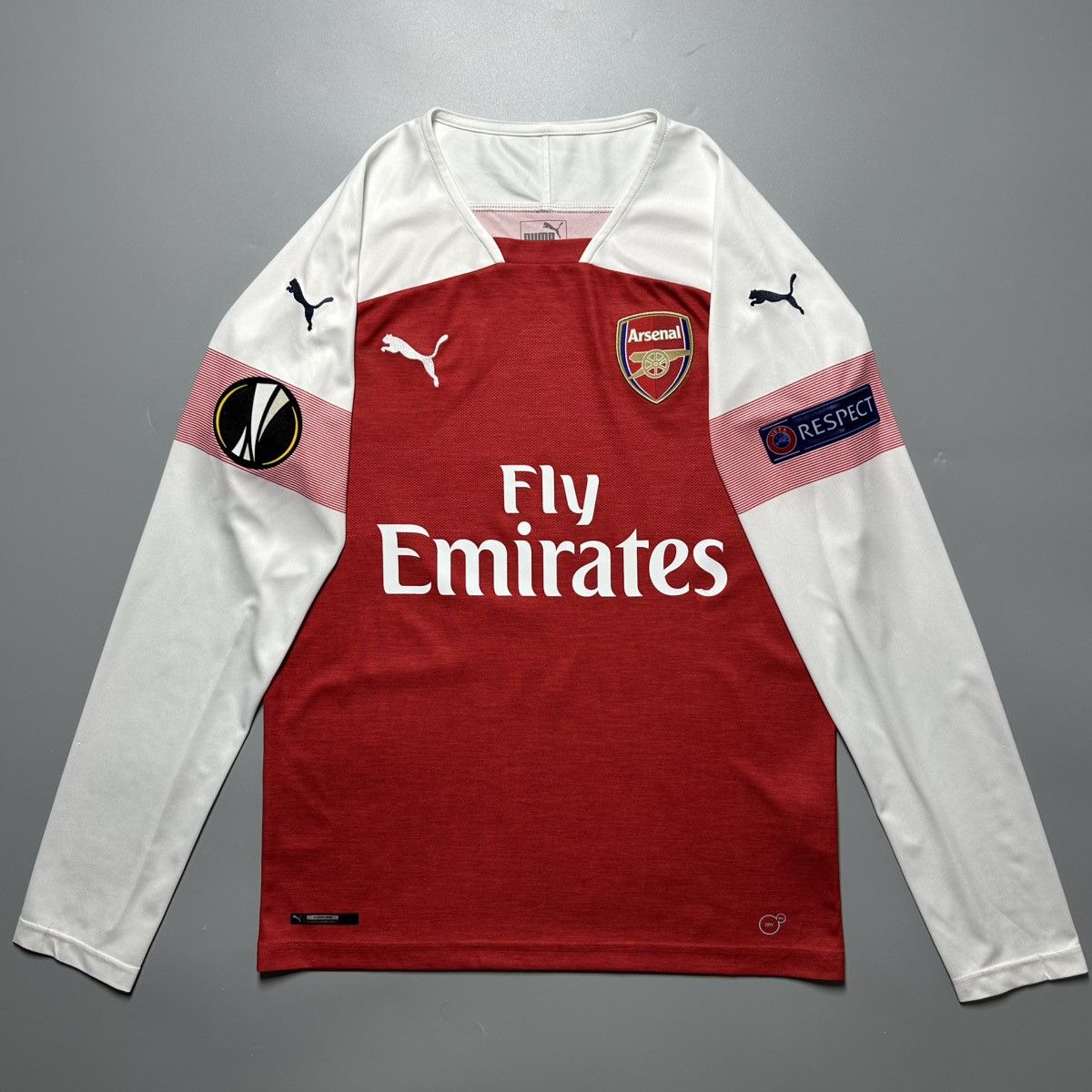 Puma ARSENAL PUMA 2018/2019 FOOTBALL SOCCER HOME JERSEY #10 OZIL Size US L / EU 52-54 / 3 - 2 Thumbnail