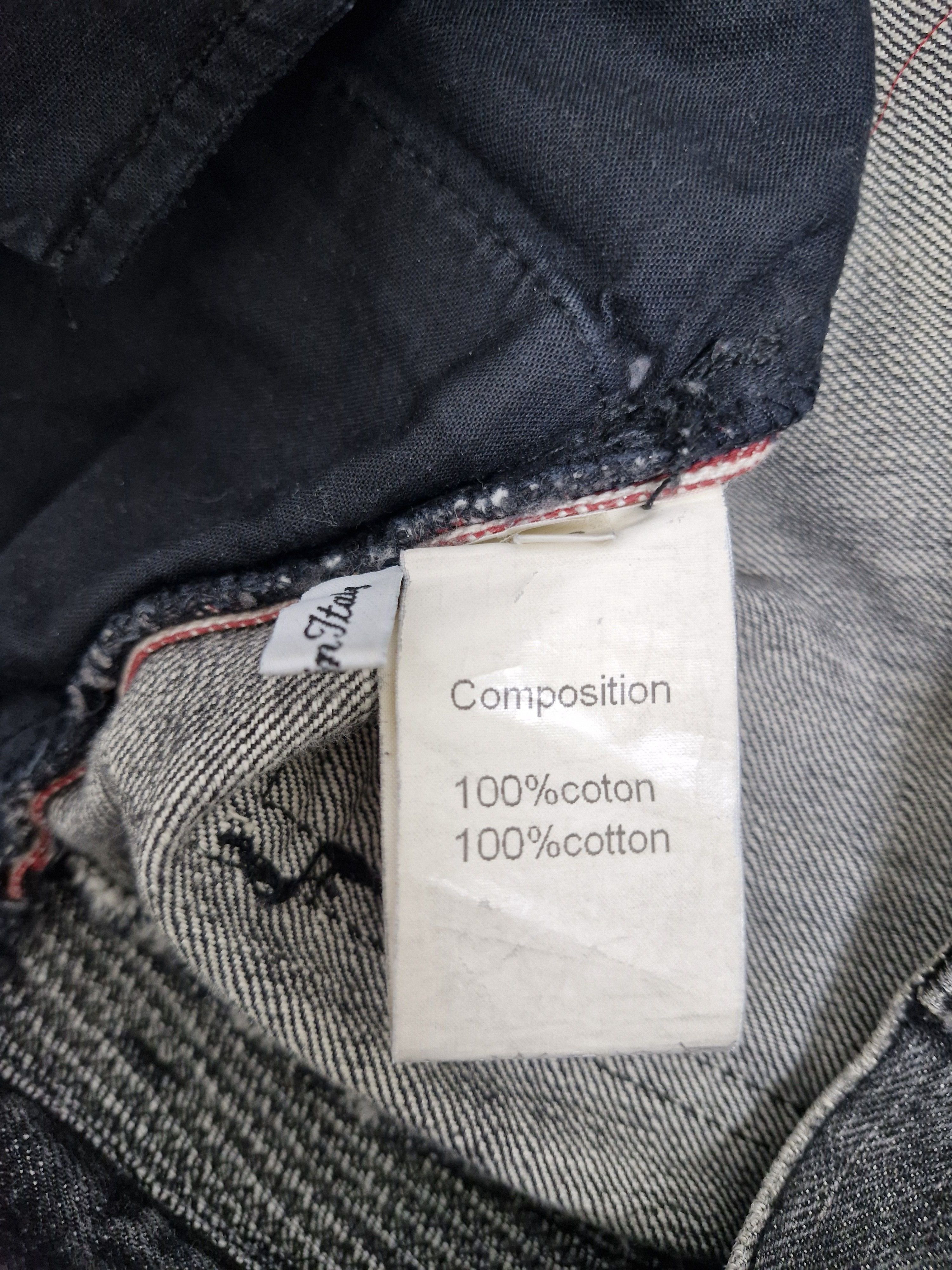 Balmain BALMAIN SS11 Waxed Distressed Eagle Coin Biker Jeans Size US 32 / EU 48 - 11 Thumbnail