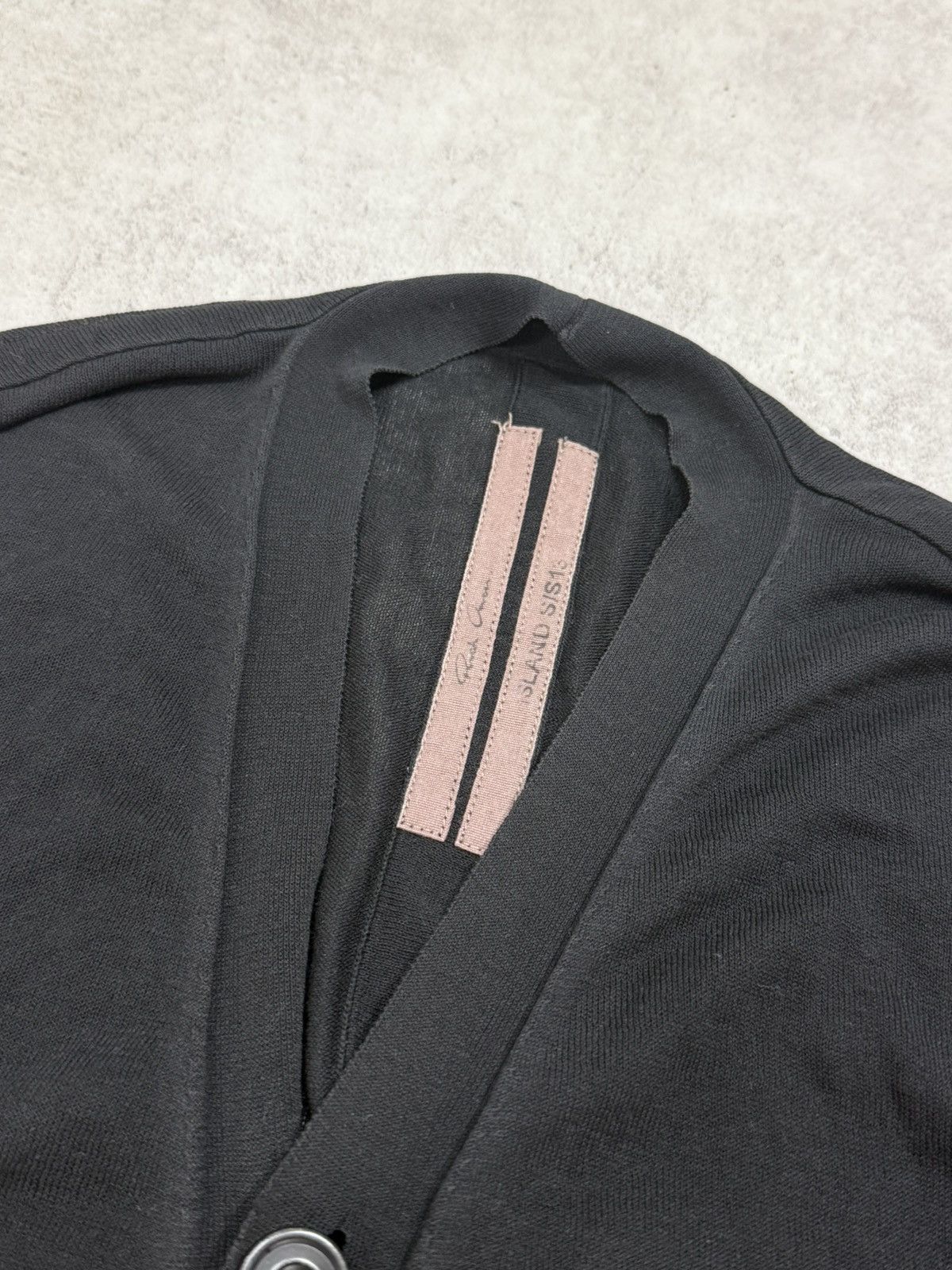 Rick Owens Rick Owens mainline black cardigan from 2013 archive Size US S / EU 44-46 / 1 - 5 Thumbnail