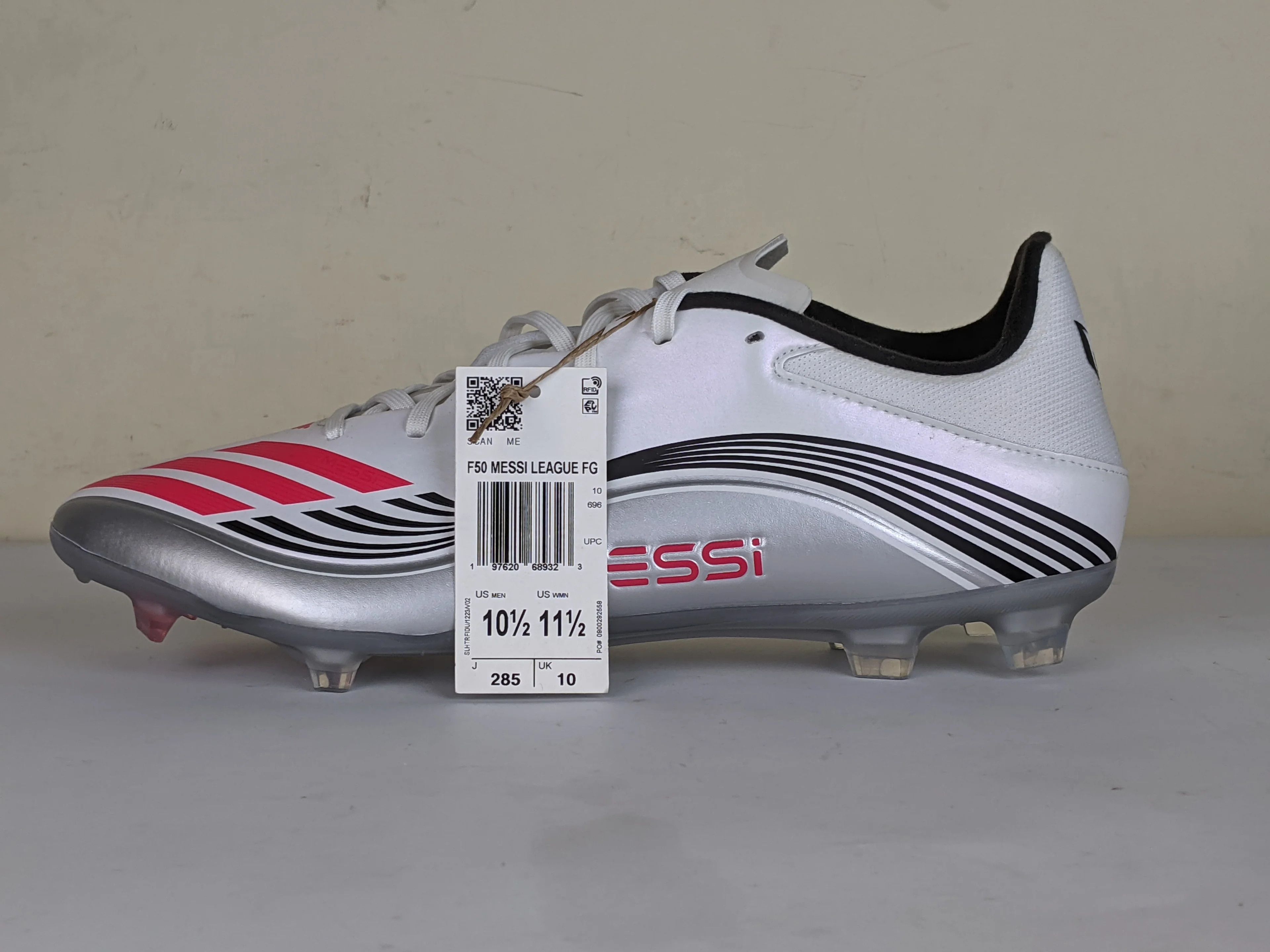Adidas adidas F50 Messi League soccer cleats red and black details Size US 11.5 / EU 44-45 - 1 Thumbnail