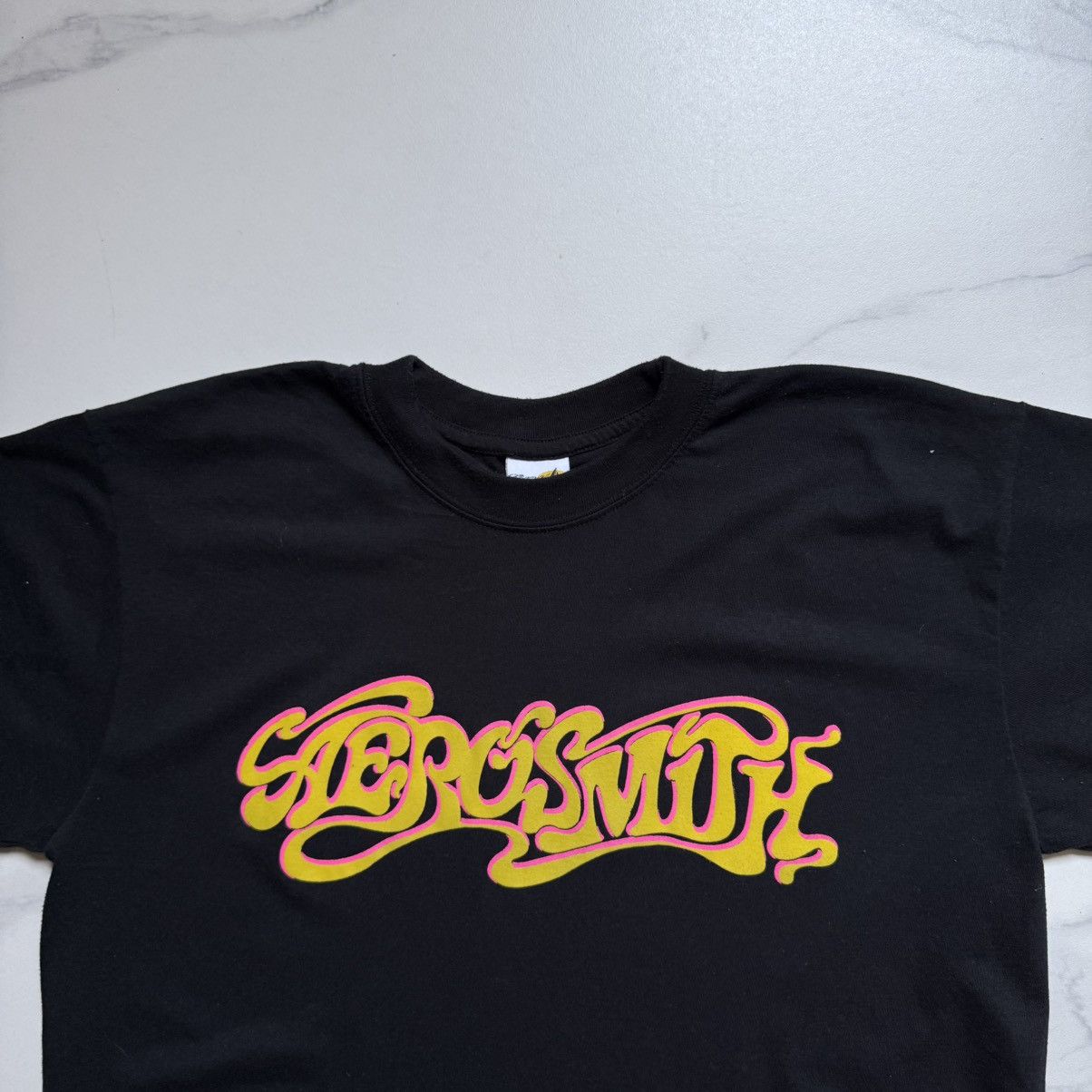 Aerosmith Rare! Vintage Aerosmith Live In Panama T-Shirt Size US M / EU 48-50 / 2 - 5 Thumbnail