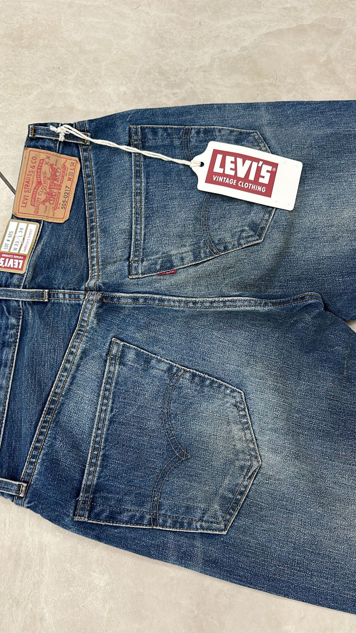 Levi's Vintage Clothing LVC Levi's Vintage Clothing 1967 505-0217 Selvedge Jeans Size US 33 - 6 Thumbnail