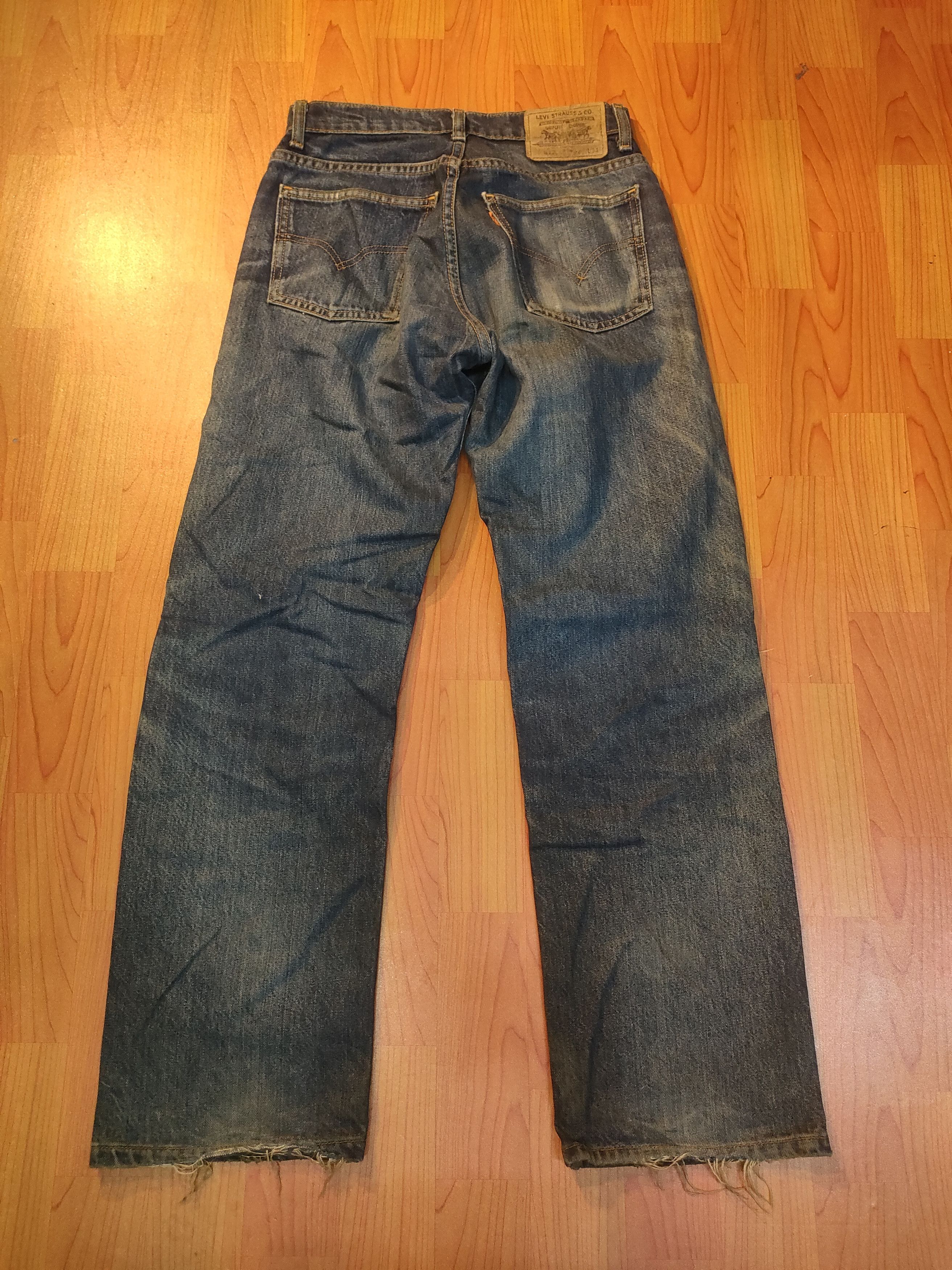 Levi's Vintage Clothing Distressed Levi's 612 Oren Tag Jeans Size US 28 / EU 44 - 4 Thumbnail