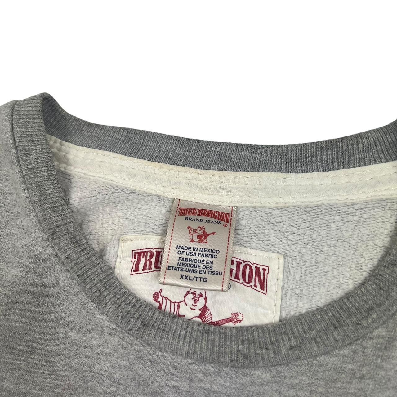 True Religion True Religion Triple Contrast Big QT Stitch Sweatshirt - XXL Size US XXL / EU 58 / 5 - 5 Thumbnail